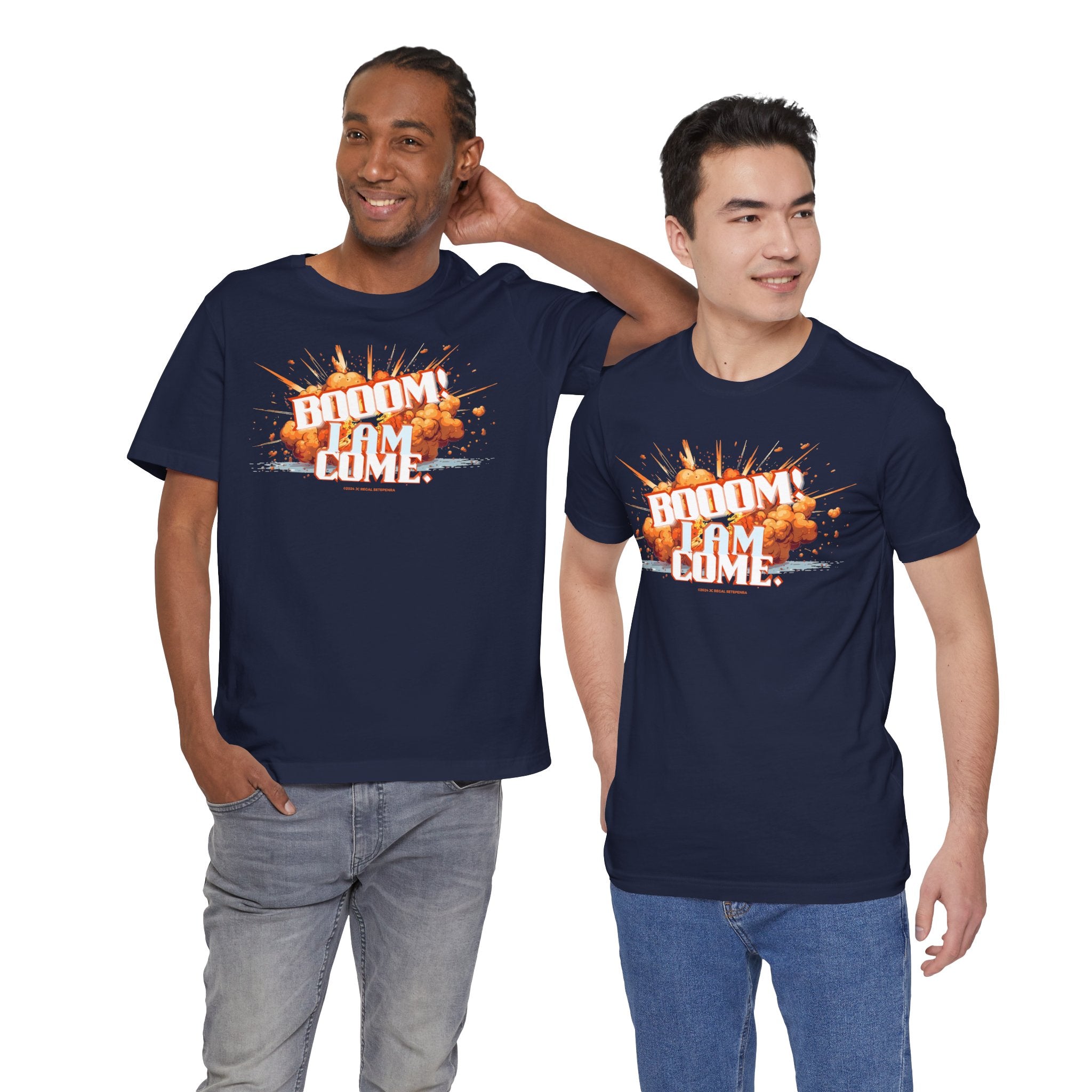 BOOOM! I AM COME Unisex Jersey Short Sleeve Tee