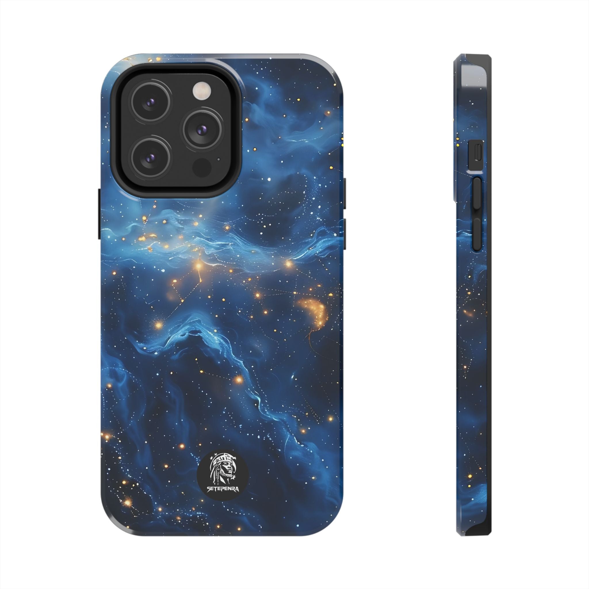 Blue Cosmos Tough Phone Case (For iPhone, Galaxy & More)