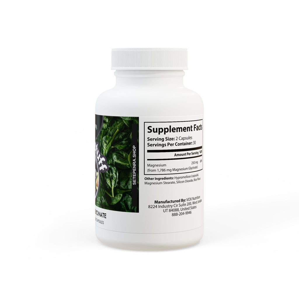 SETEPENRA Goodstuff Magnesium Glycinate Supplement (60 Capsules)