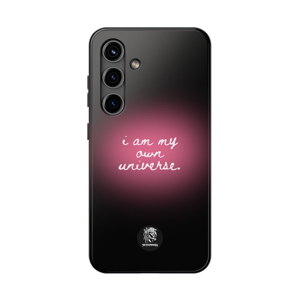 I Am My Own Universe Tough Phone Case (For iPhone, Galaxy & More) - Black SETEPENRA Phone Case.