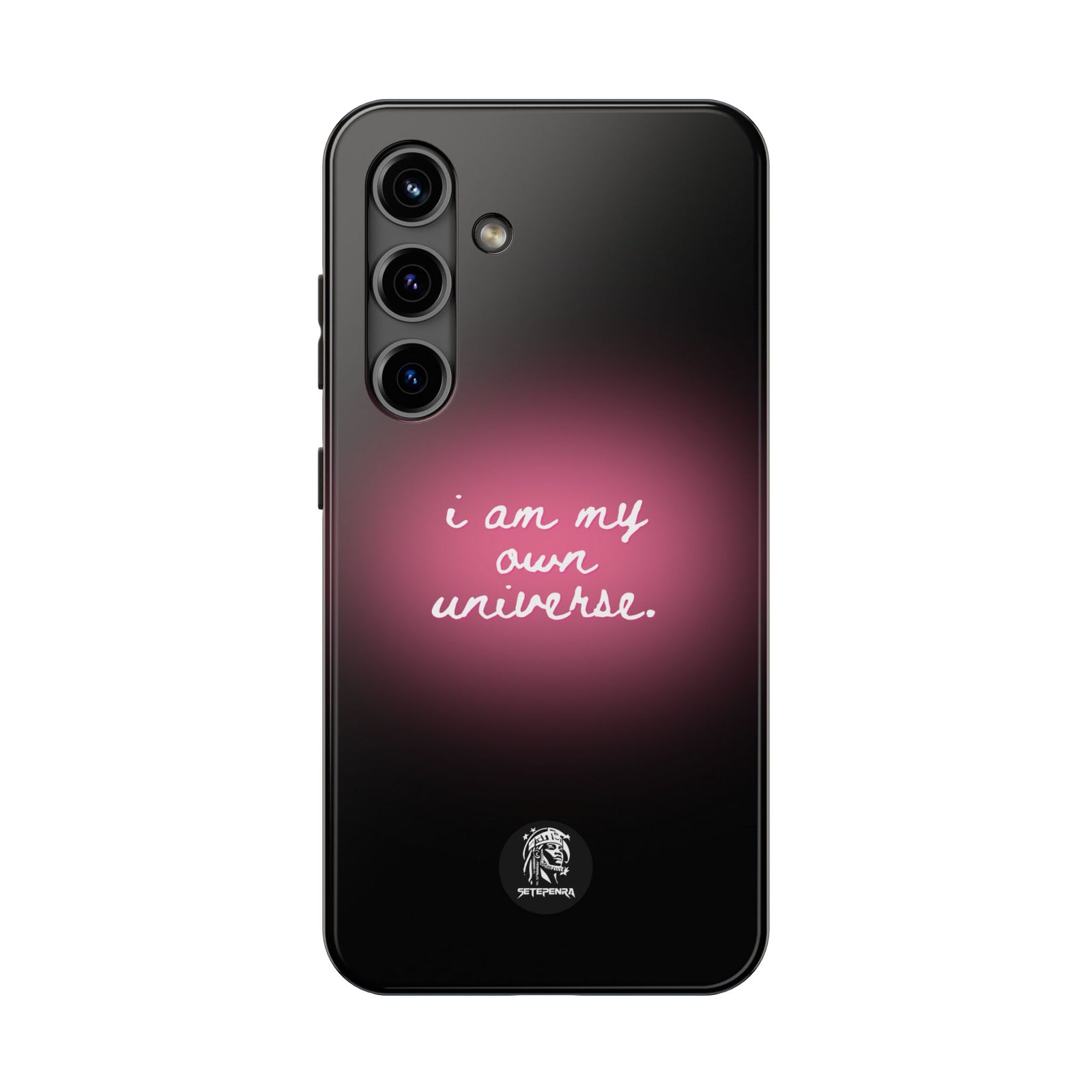 I Am My Own Universe Tough Phone Case (For iPhone, Galaxy & More) - Black SETEPENRA Phone Case.