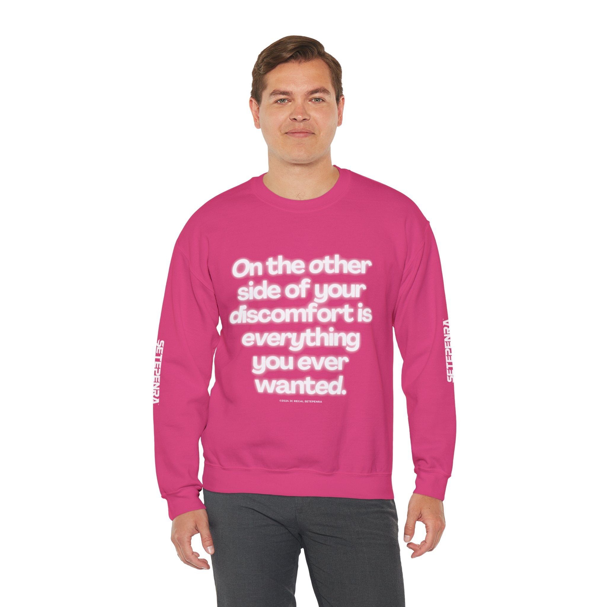 On The Other Side Unisex Heavy Blend™ Crewneck Sweatshirt