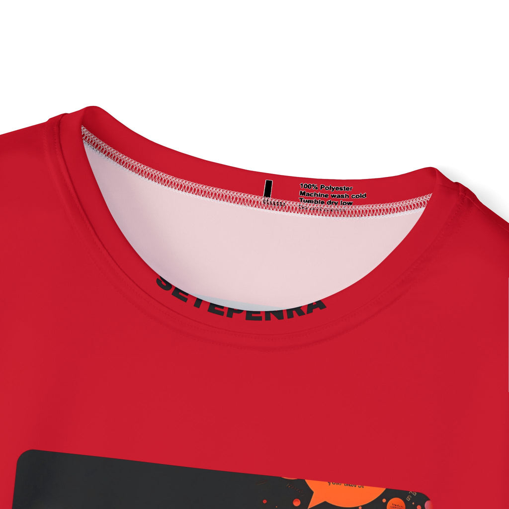 Mind Your Words Men's Sports Jersey (Dark Red) SETEPENRA All Over Prints.