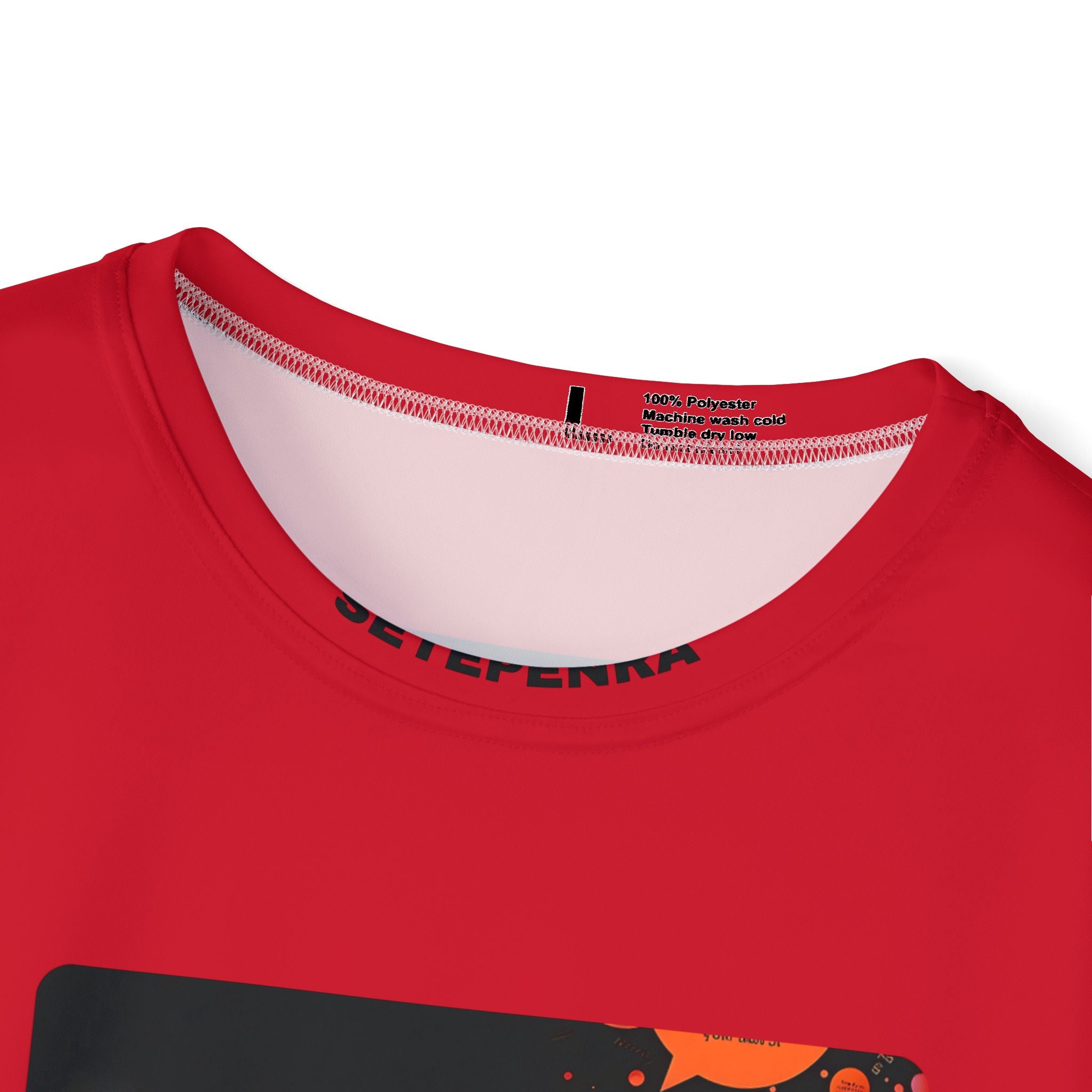 Mind Your Words Men's Sports Jersey (Dark Red) SETEPENRA All Over Prints.
