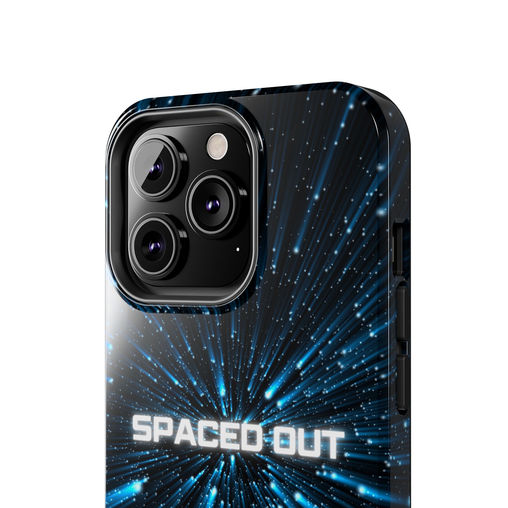 Spaced Out Tough Phone Case — Cosmic Space Warp Protective Cover
