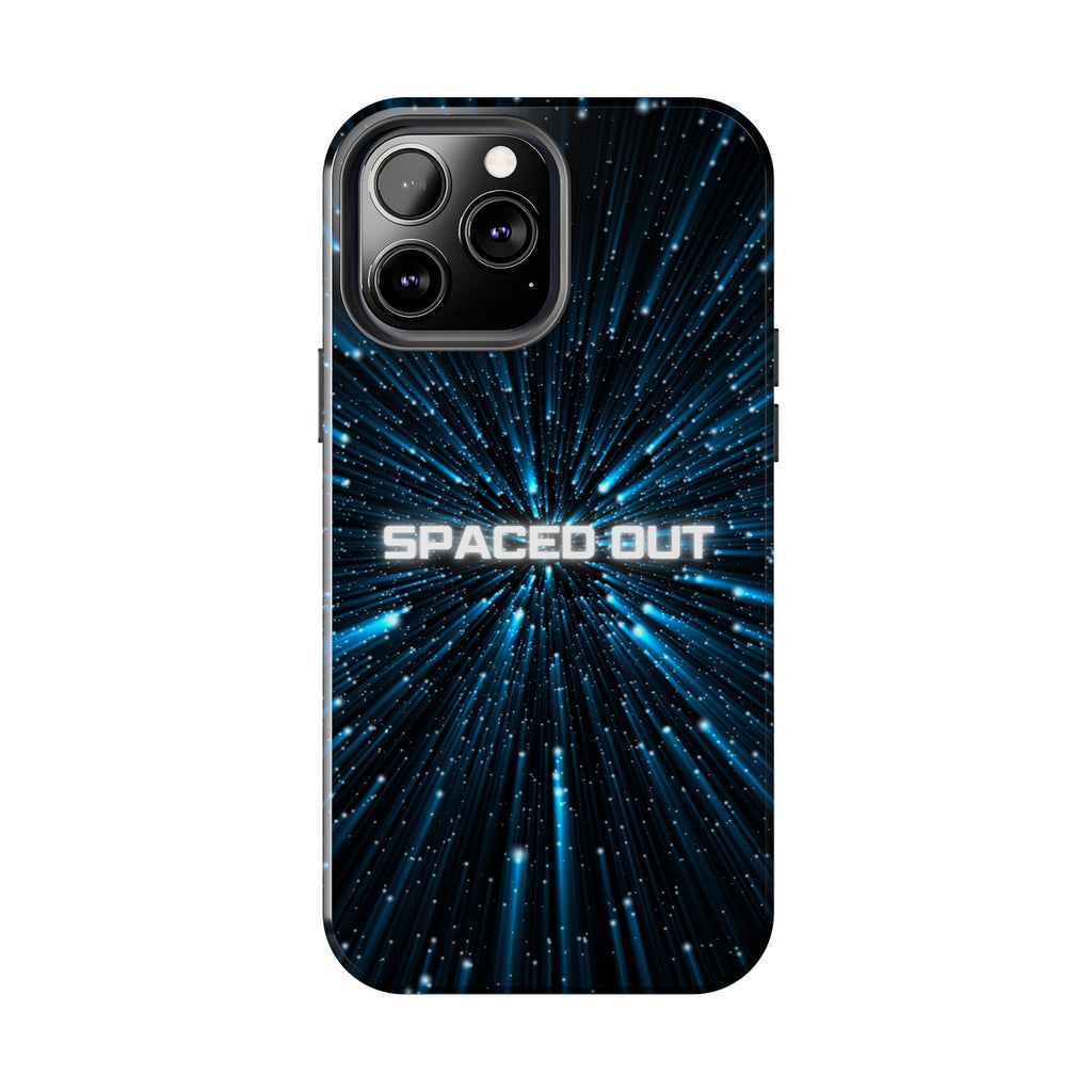 Spaced Out Tough Phone Case — Cosmic Space Warp Protective Cover