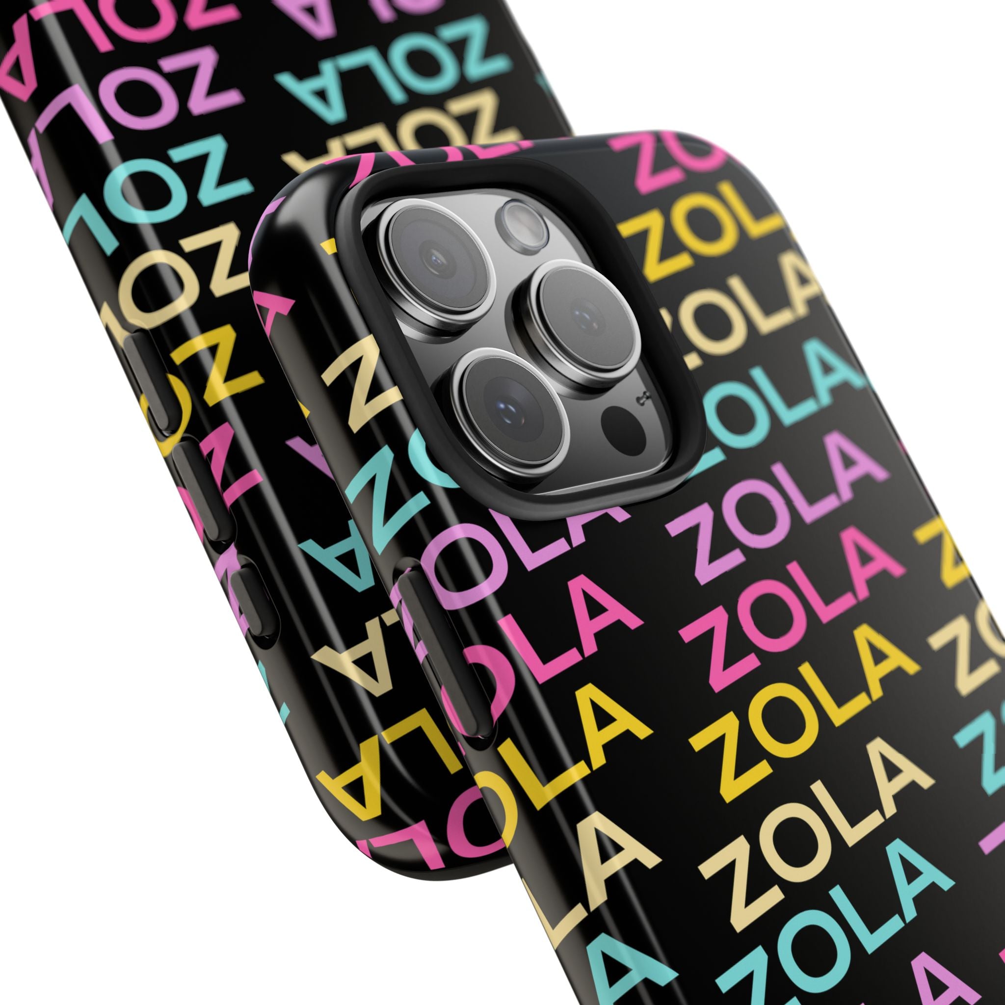 Zola Tough Phone Case (For iPhone, Galaxy & More) - Black