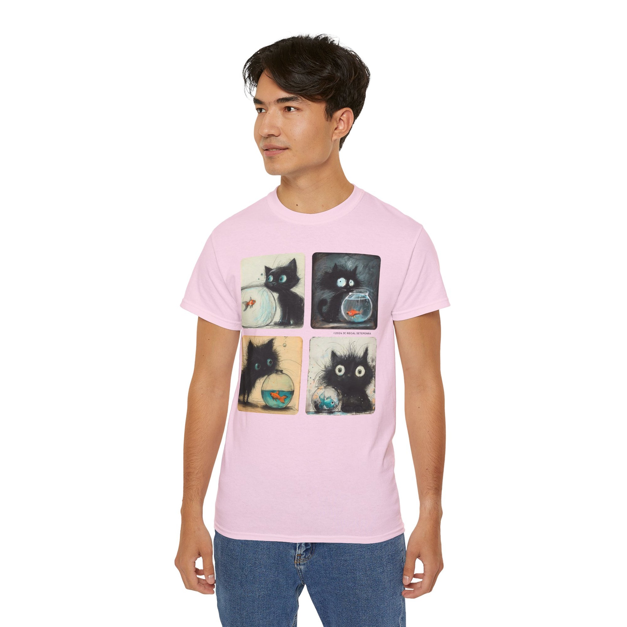 Fishy Kitty Unisex Ultra Cotton Tee