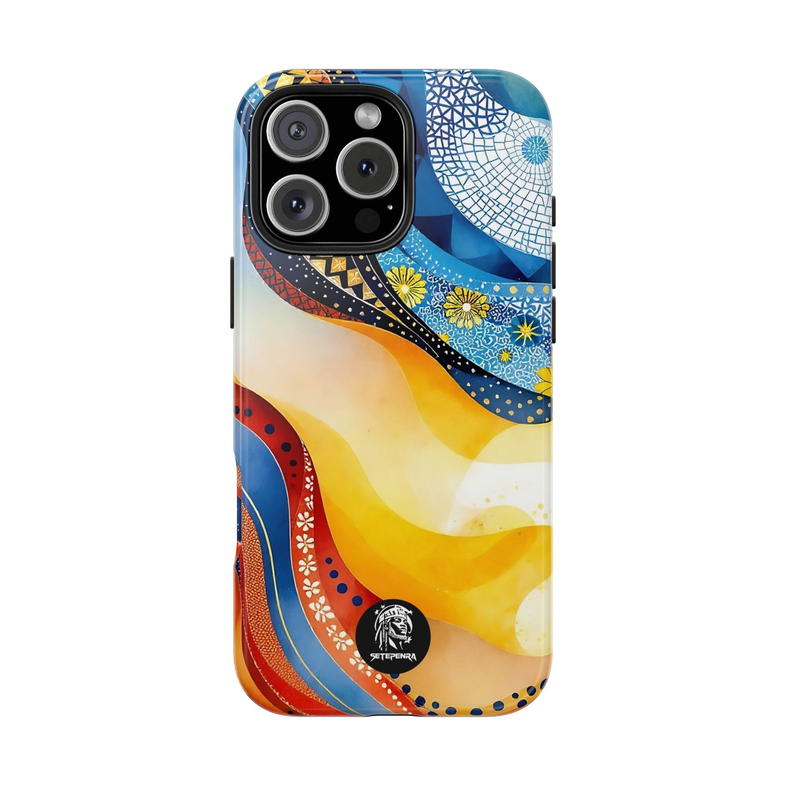 Afrikana Kolor Tough Phone Case (For iPhone, Galaxy & More) SETEPENRA Phone Case.