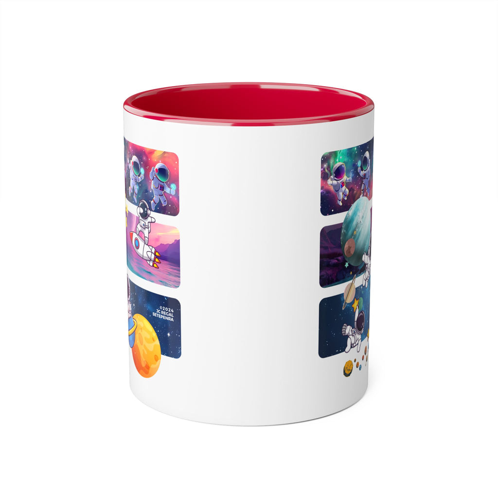 Astro Cosmo (V2.0) Accent Mug, 11oz (Various Colors)
