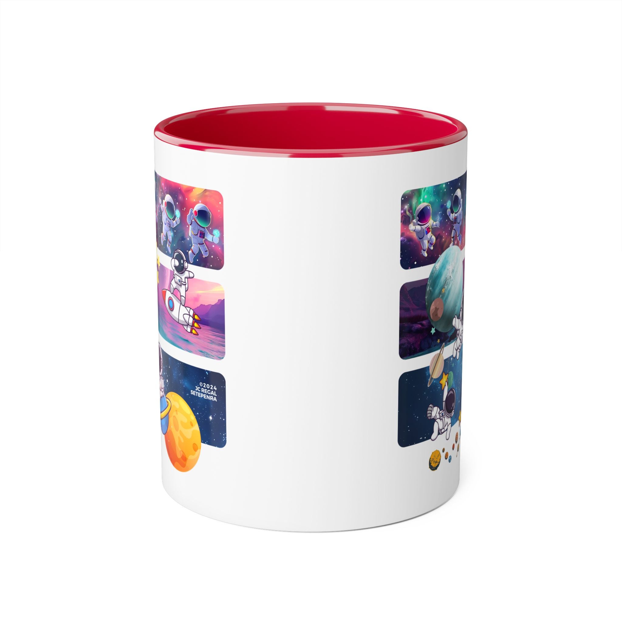 Astro Cosmo (V2.0) Accent Mug, 11oz (Various Colors)