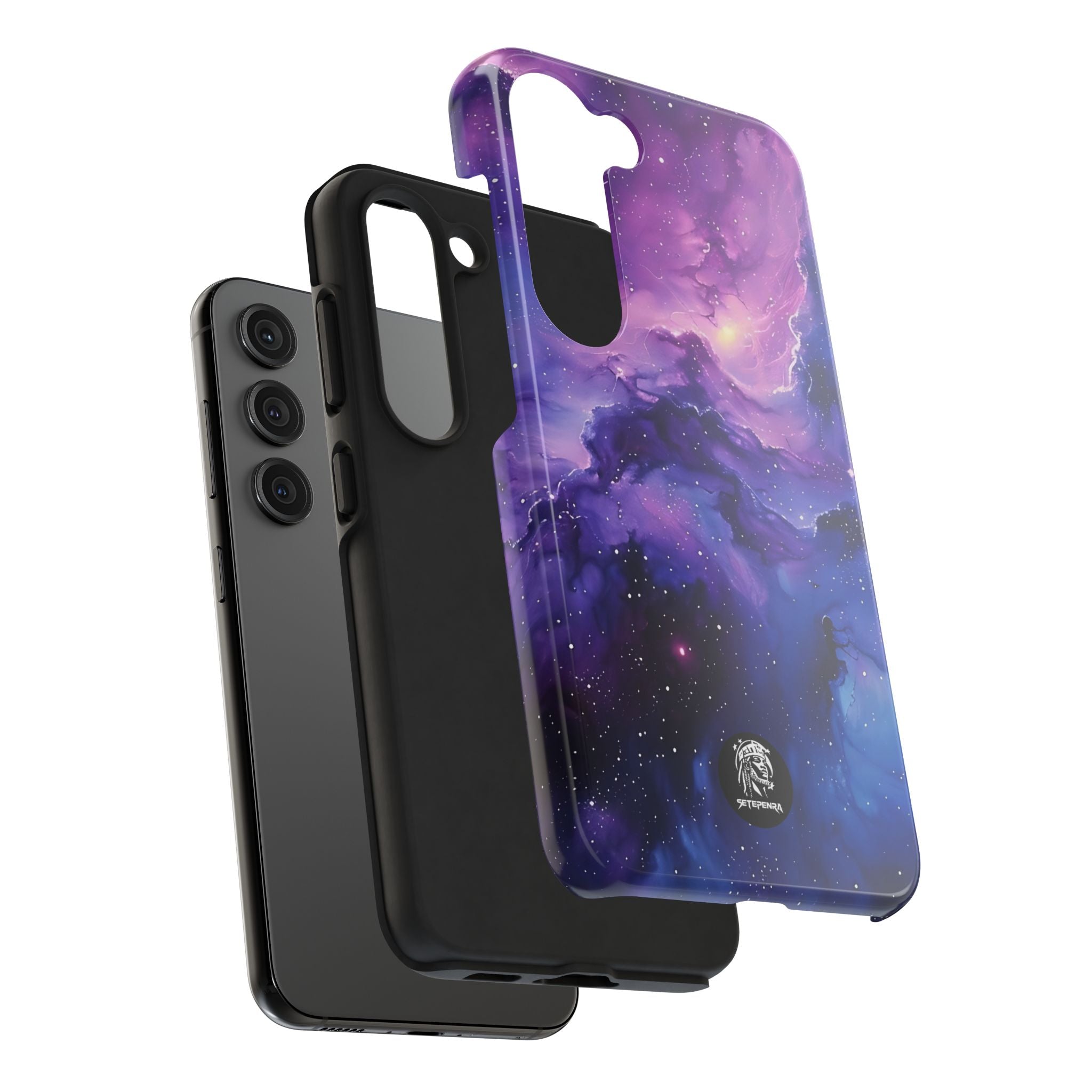 Purple Cosmos Tough Phone Case (For iPhone, Galaxy & More)