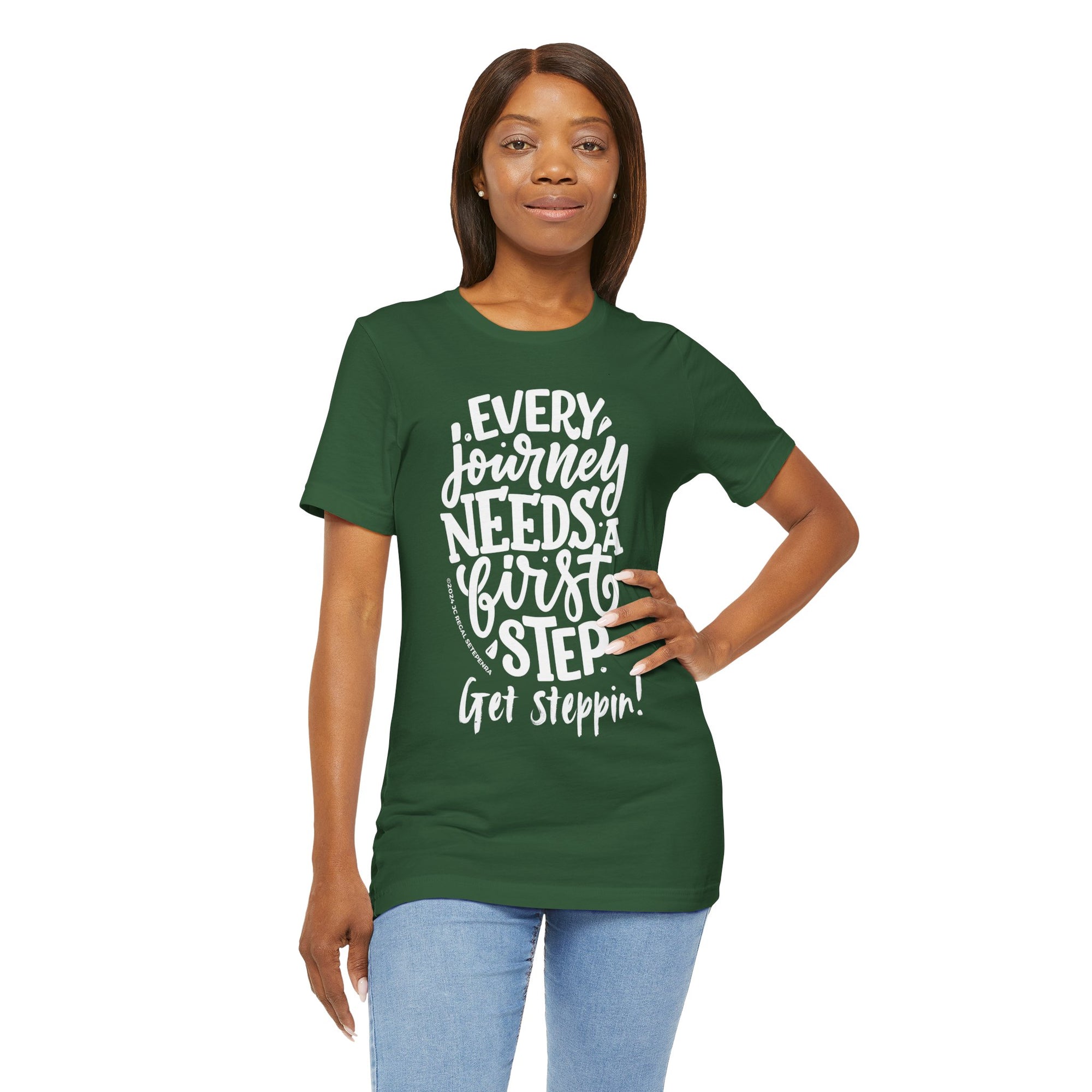 Get Steppin! Unisex Jersey Short Sleeve Tee
