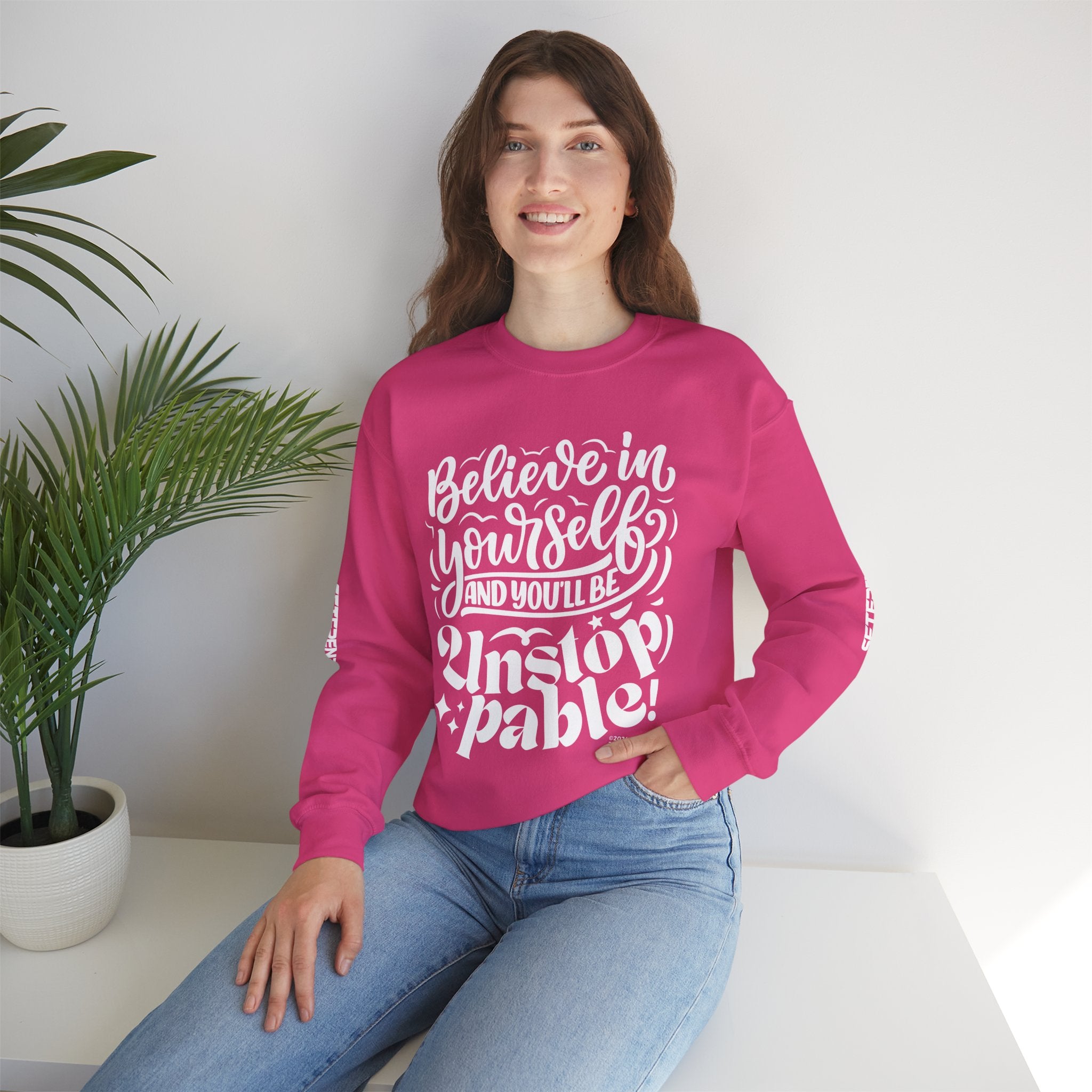 Unstoppable Unisex Heavy Blend™ Crewneck Sweatshirt