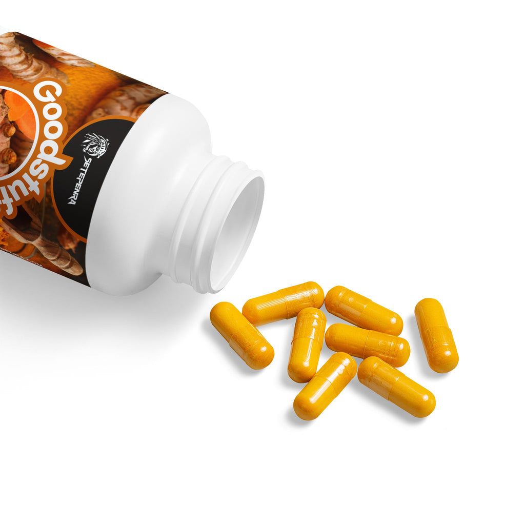 SETEPENRA Goodstuff Turmeric with BioPerine® (Black Pepper Fruit Extract) Supplement (60 Capsules) SETEPENRA Food Supplements.
