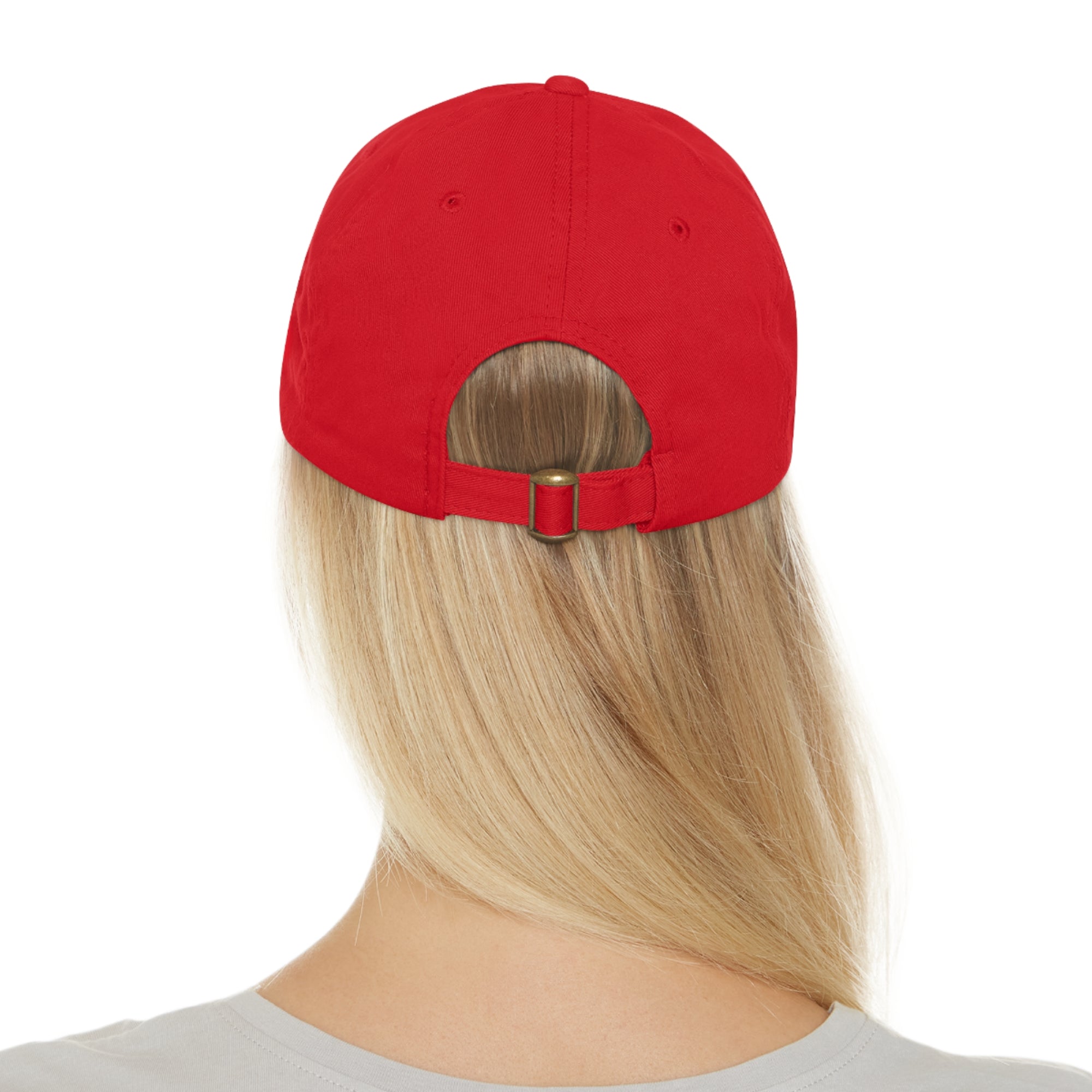SETEPENRA Dad Hat with Leather Patch (Round)