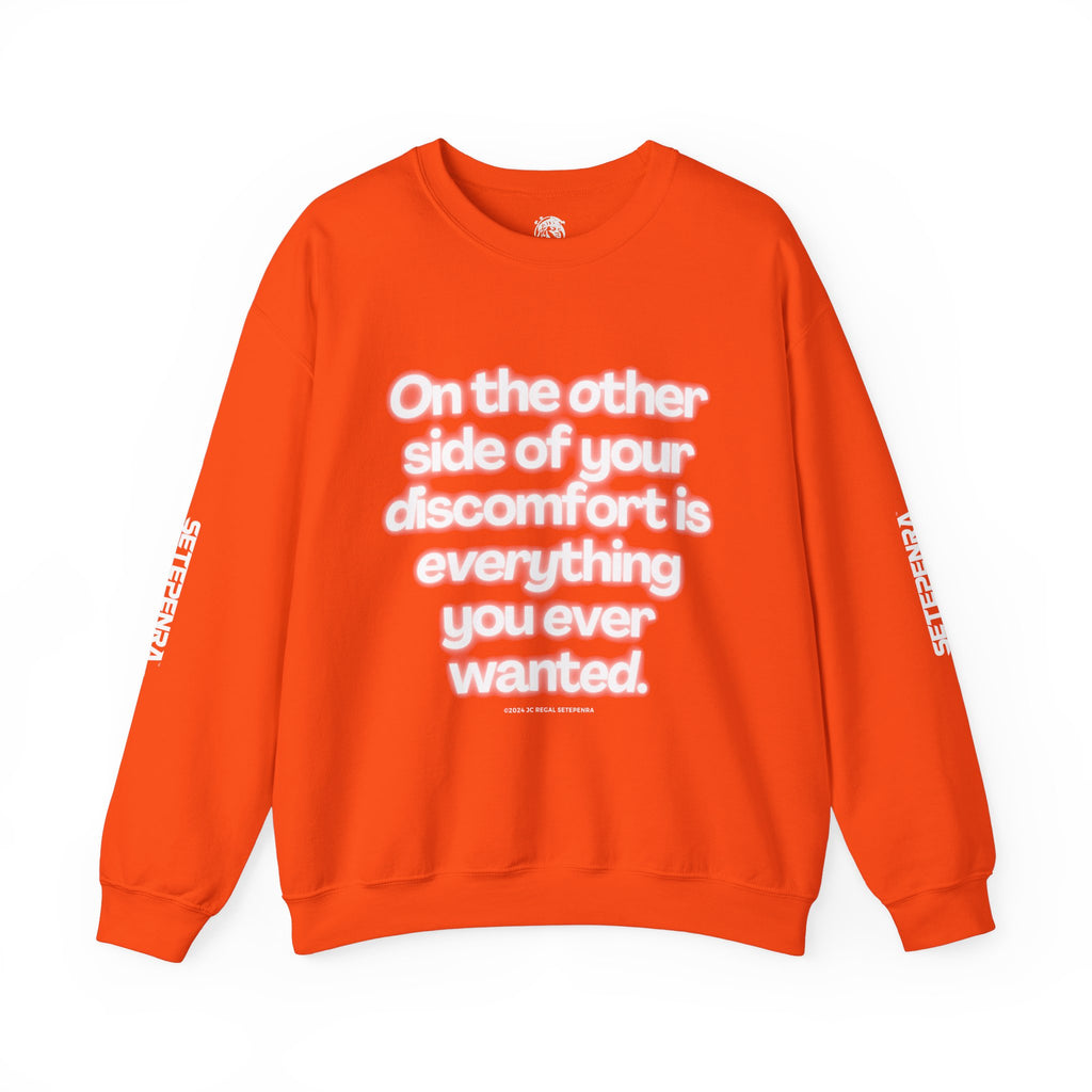 On The Other Side Unisex Heavy Blend™ Crewneck Sweatshirt SETEPENRA Sweatshirt.