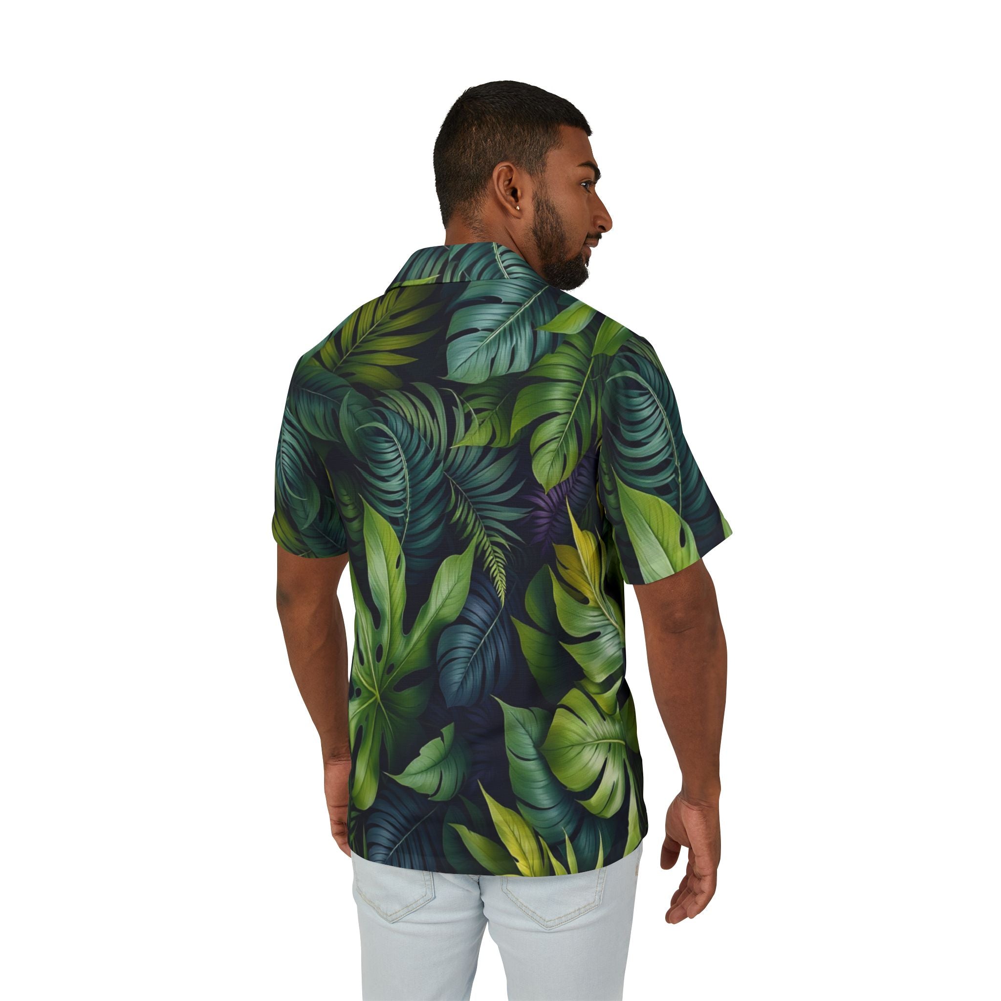Royal Lush Men's Hawaiian Camp Shirt SETEPENRA All Over Prints.