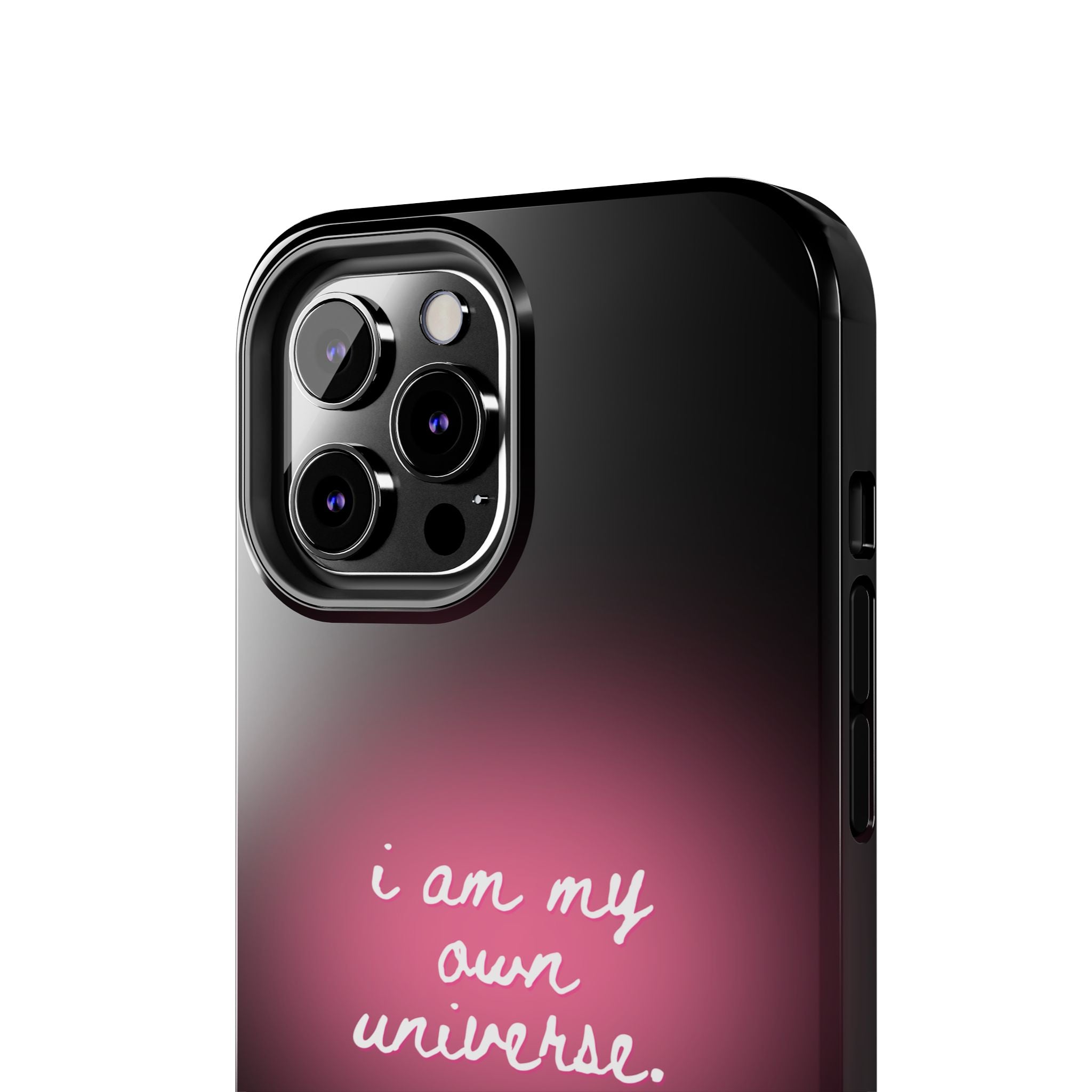 I Am My Own Universe Tough Phone Case (For iPhone, Galaxy & More) - Black