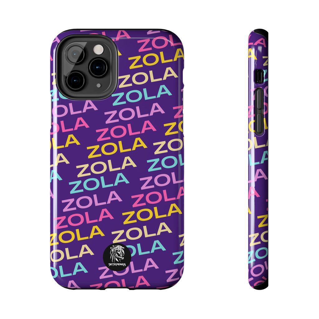 Zola Tough Phone Case (For iPhone, Galaxy & More) - Purple SETEPENRA Phone Case.