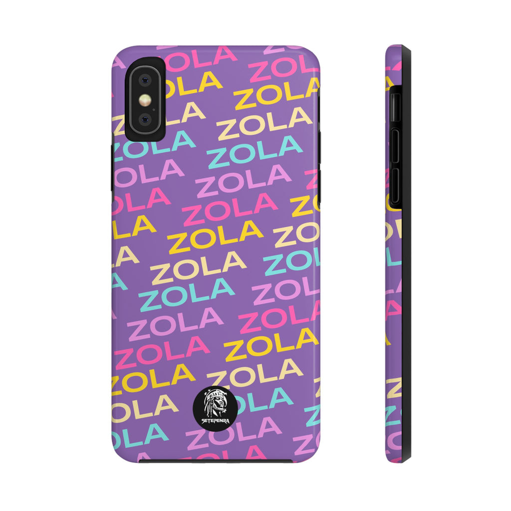Zola Tough Phone Case (For iPhone, Galaxy & More) - Light Purple SETEPENRA Phone Case.