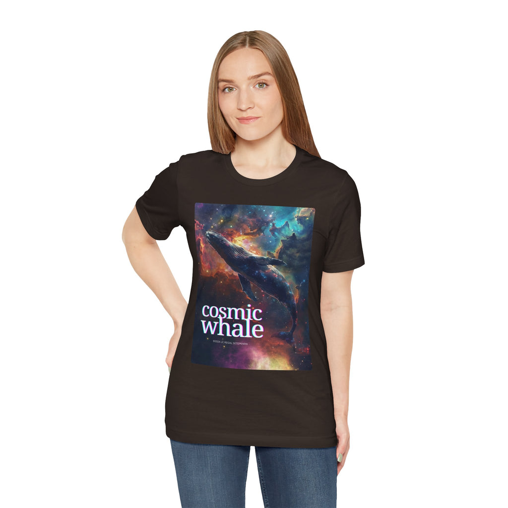 Cosmic Whale Unisex Jersey Short Sleeve Tee
