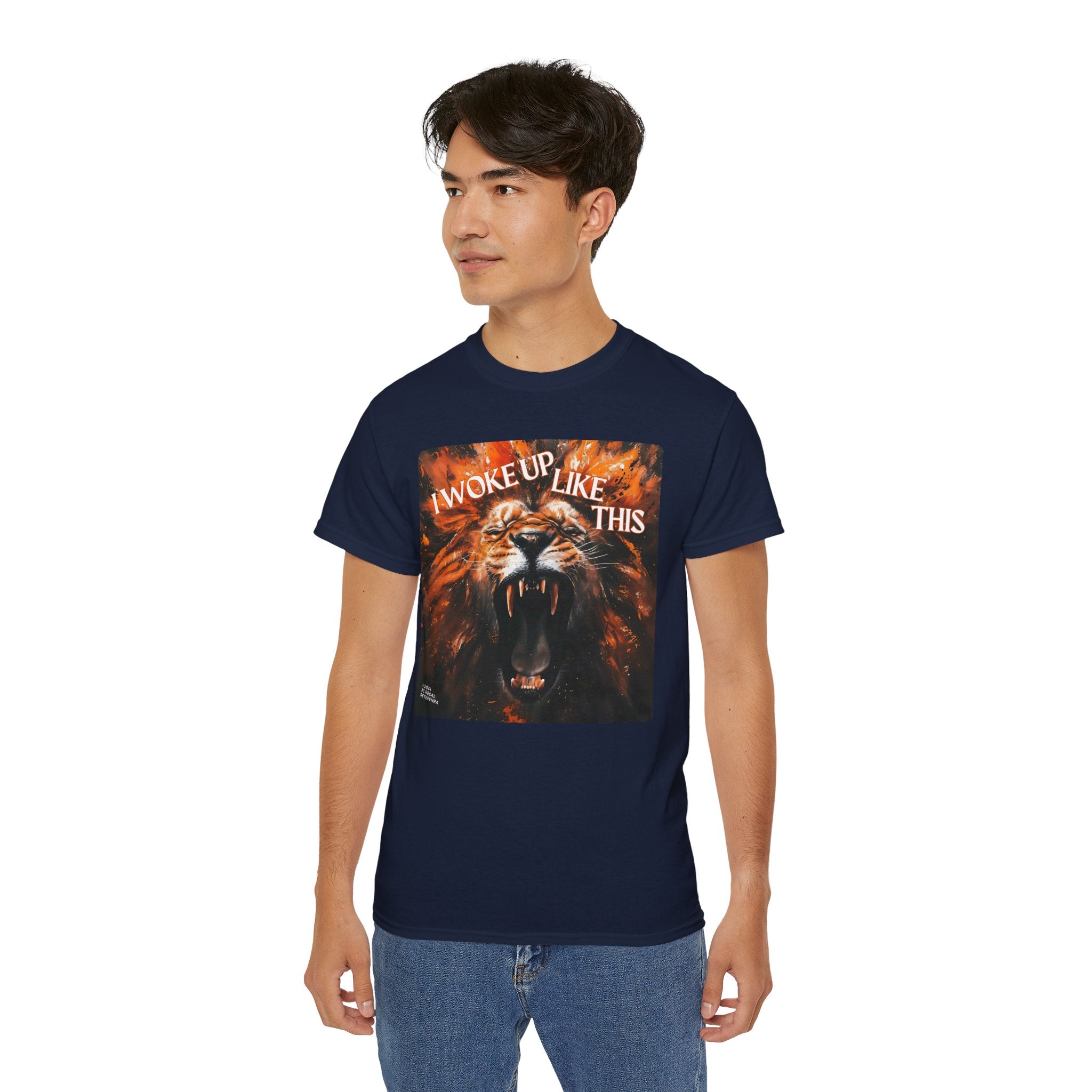 I Woke Up Like This (Roaring Edition 2) Unisex Ultra Cotton Tee
