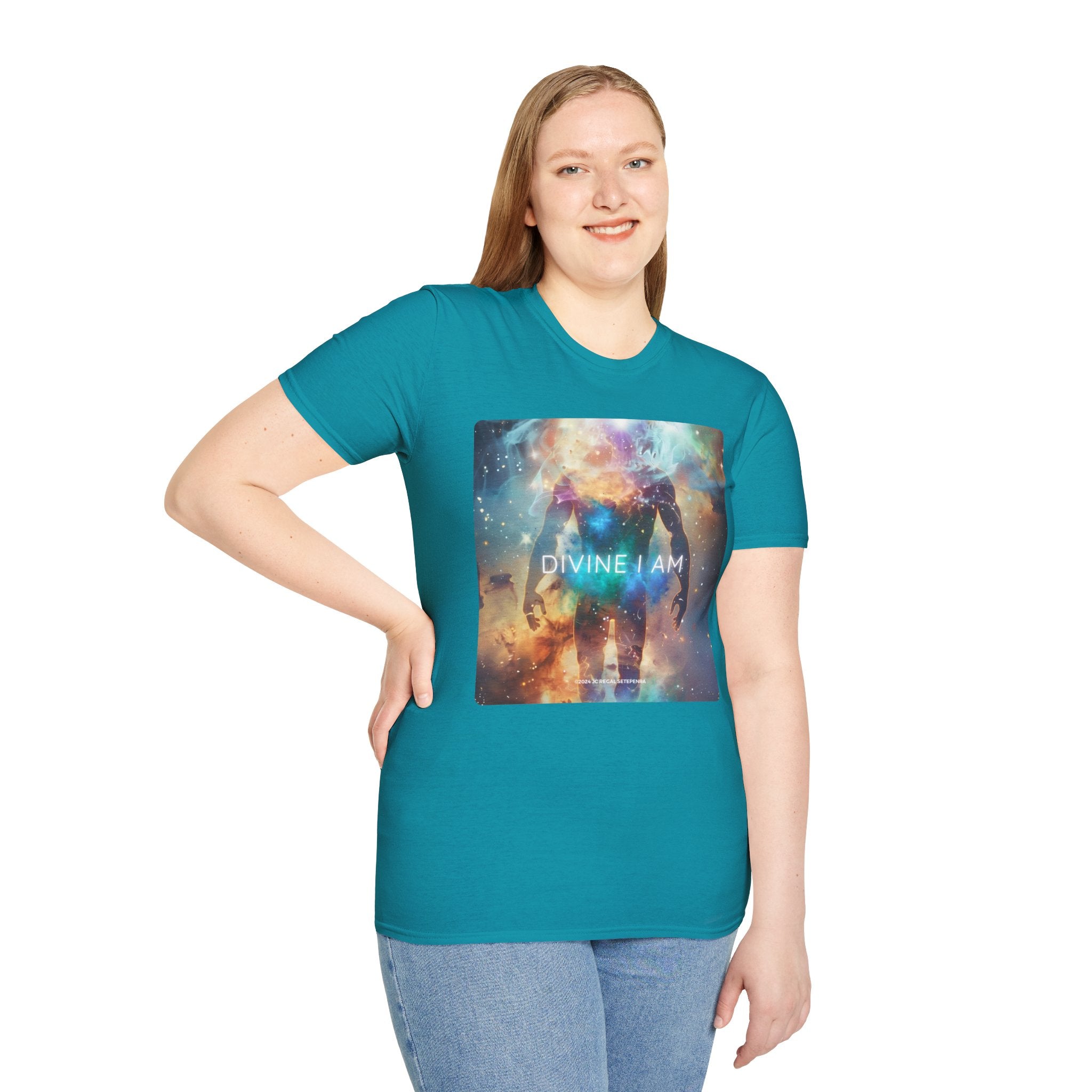 Divine I AM Unisex Softstyle T-Shirt SETEPENRA T-Shirt.
