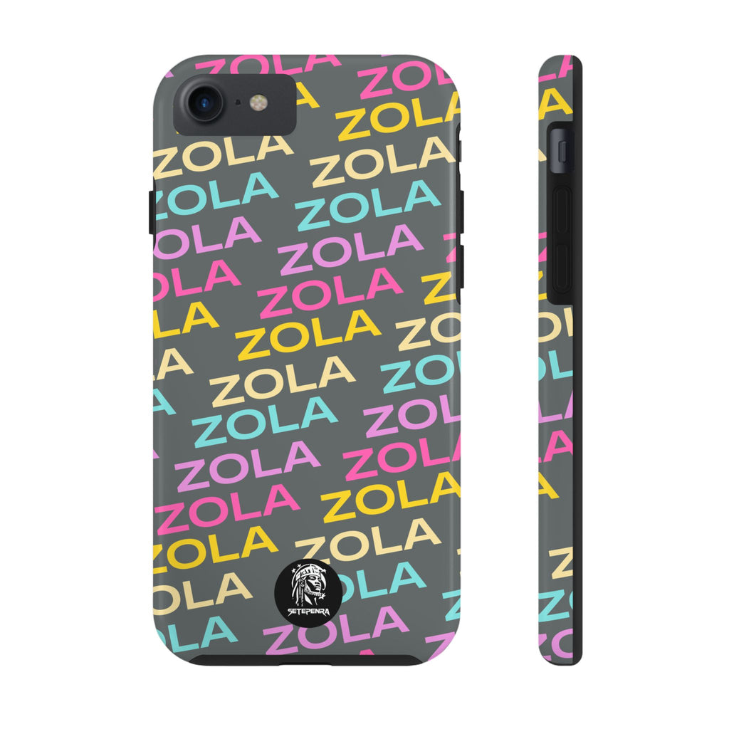 Zola Tough Phone Case (For iPhone, Galaxy & More) - Dark Grey SETEPENRA Phone Case.