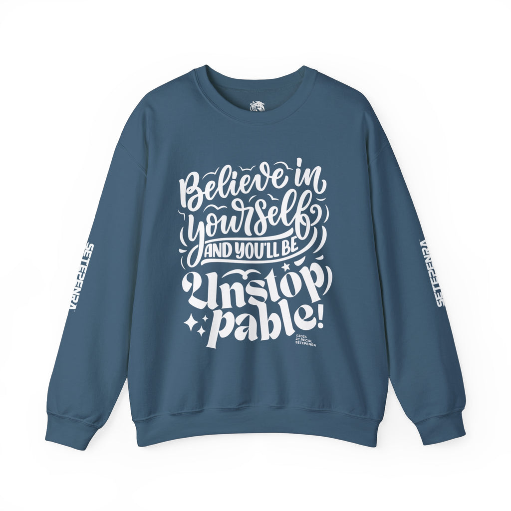 Unstoppable Unisex Heavy Blend™ Crewneck Sweatshirt SETEPENRA Sweatshirt.