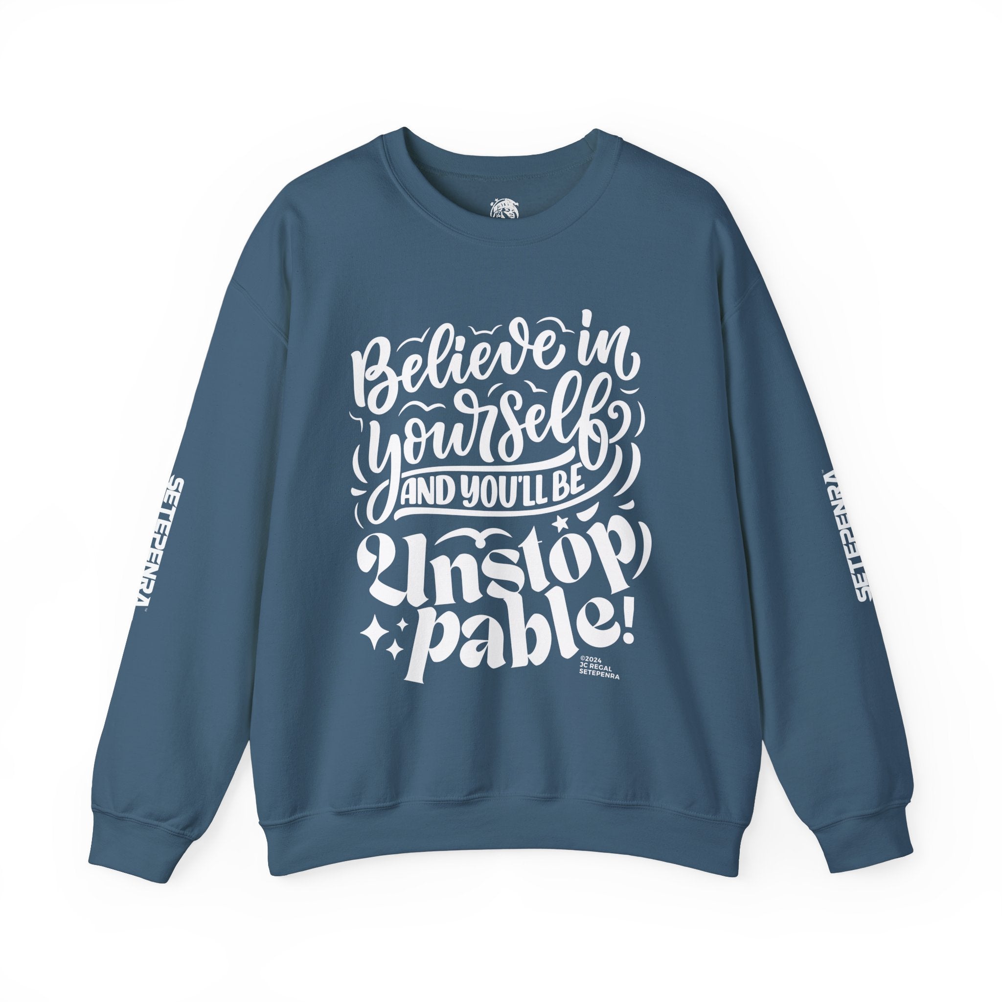 Unstoppable Unisex Heavy Blend™ Crewneck Sweatshirt SETEPENRA Sweatshirt.