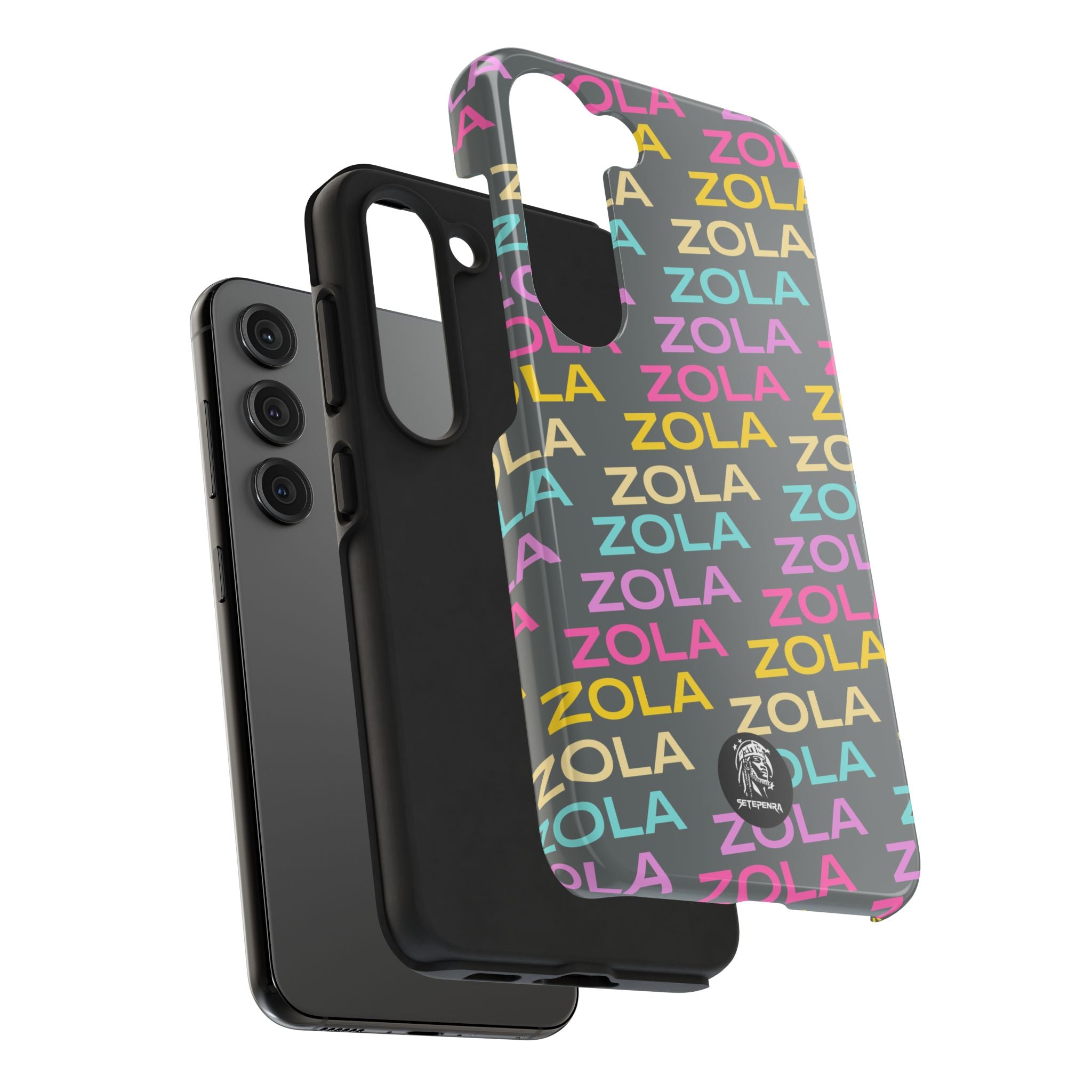 Zola Tough Phone Case (For iPhone, Galaxy & More) - Dark Grey
