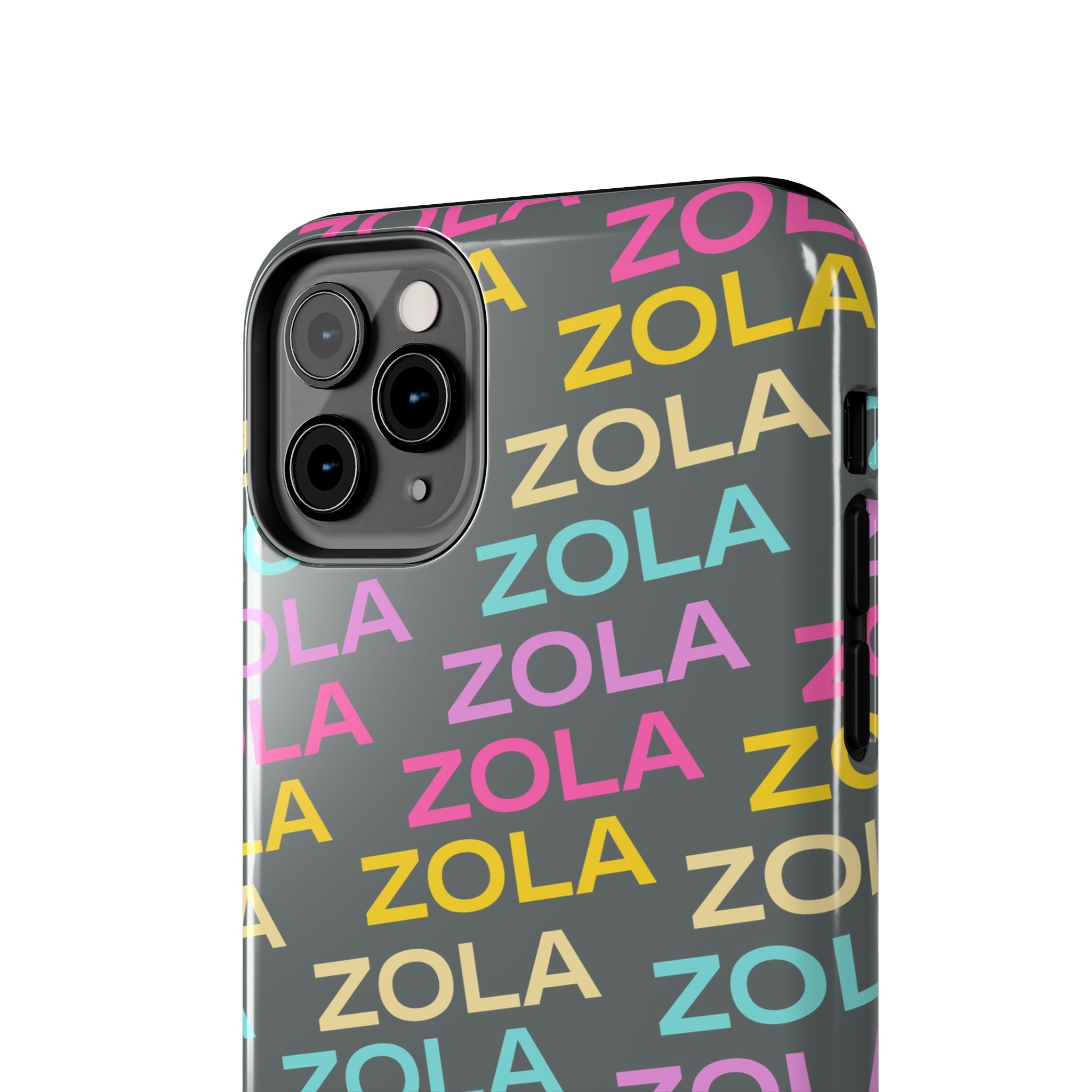 Zola Tough Phone Case (For iPhone, Galaxy & More) - Dark Grey