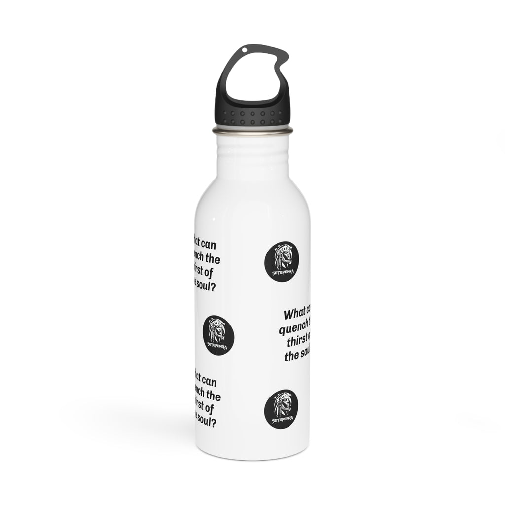 SETEPENRA Thirst Of The Soul Stainless Steel Water Bottle (White) SETEPENRA Mug.