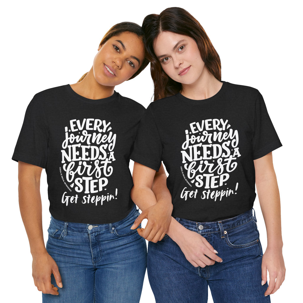Get Steppin! Jersey Short Sleeve Tee