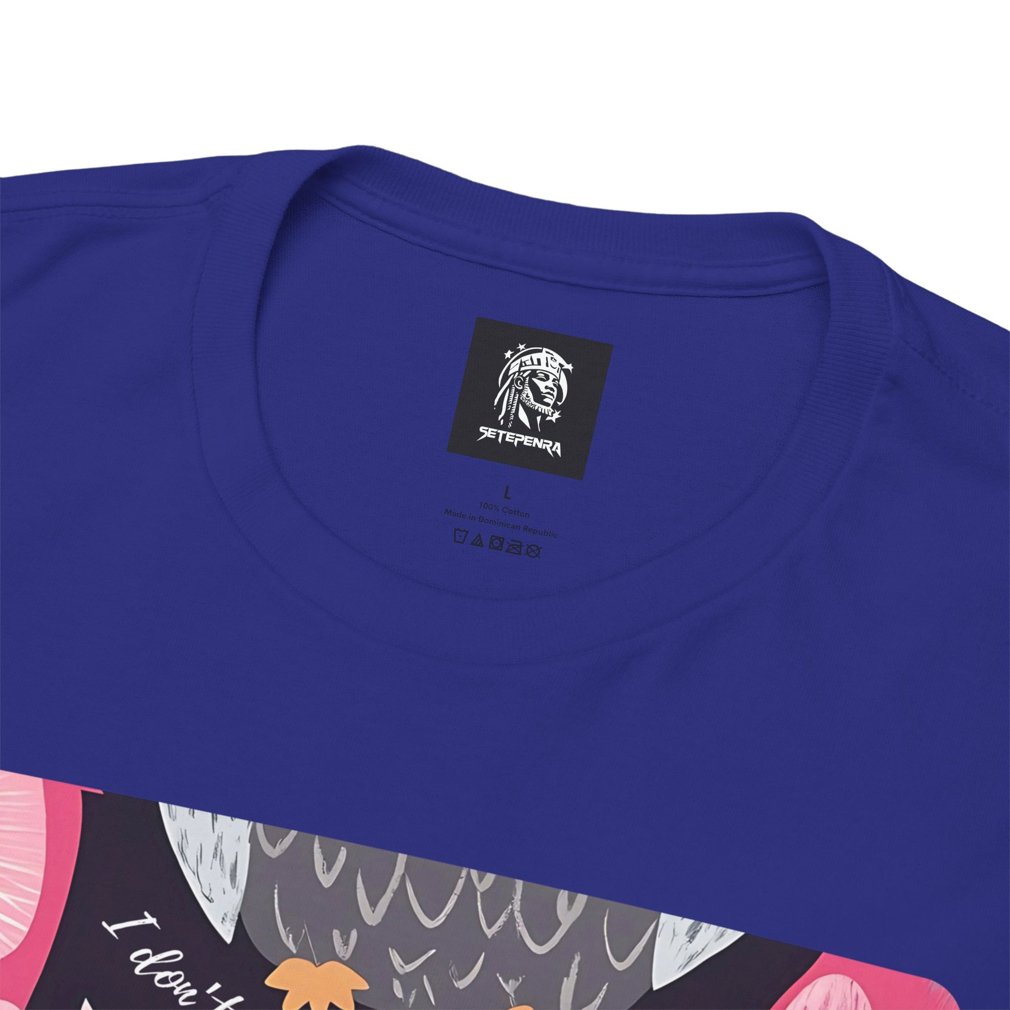 Don't Give A Hoot Unisex Heavy Cotton Tee