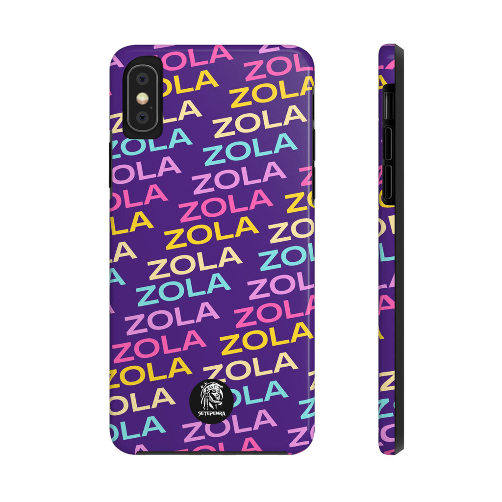Zola Tough Phone Case (For iPhone, Galaxy & More) - Purple SETEPENRA Phone Case.