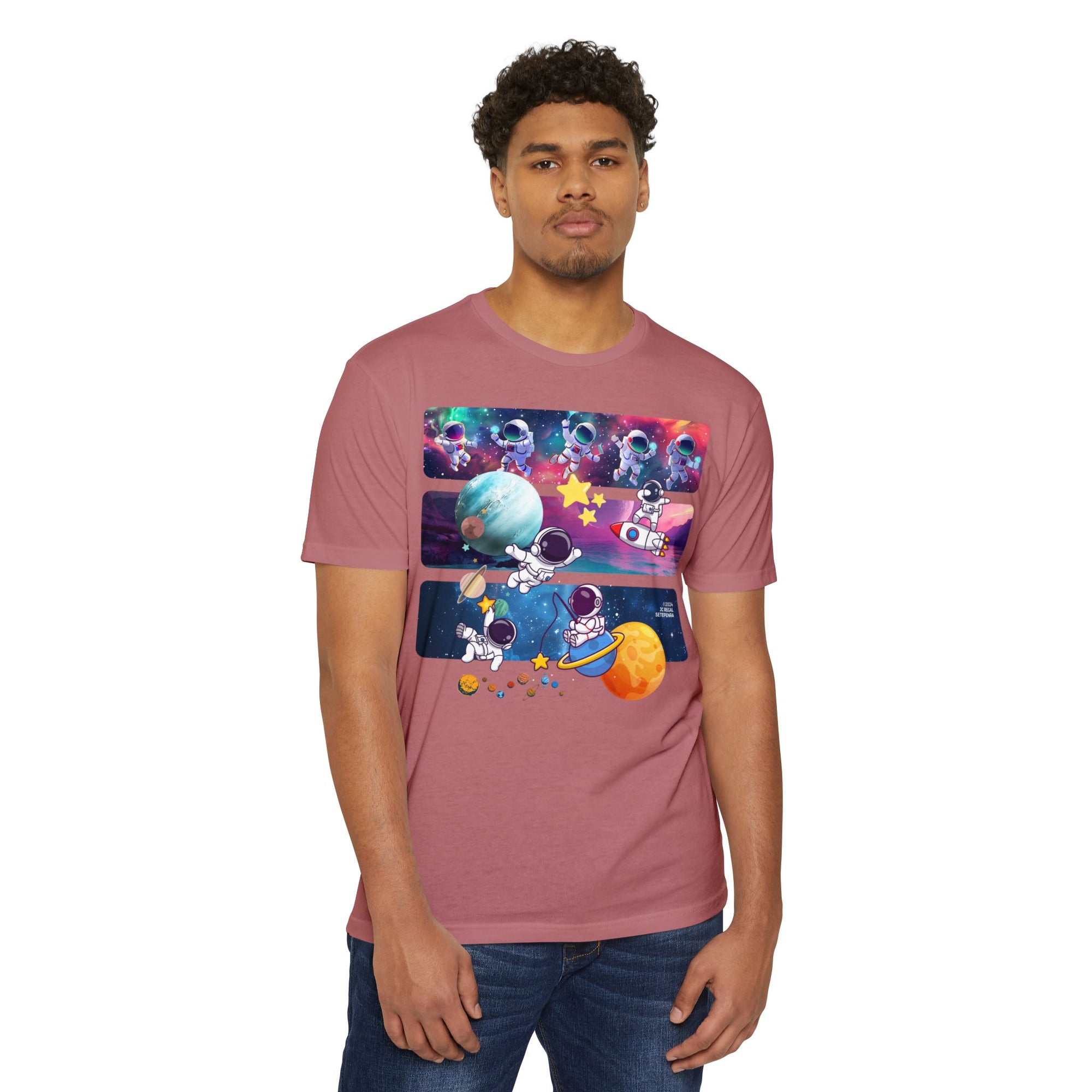 Astro Cosmo (V2.0) Unisex CVC Jersey T-shirt
