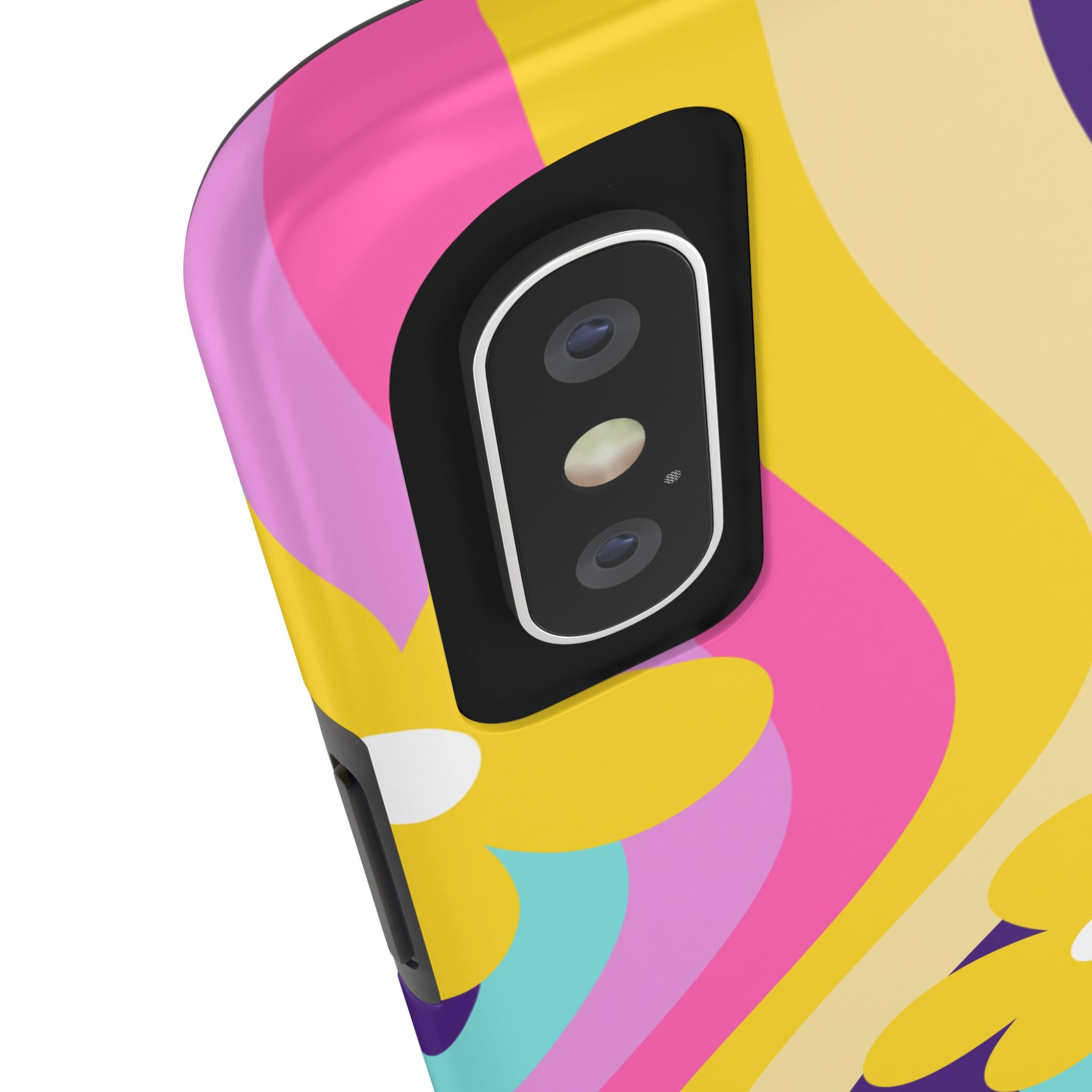 Zola Tough Phone Case (For iPhone, Galaxy & More) - Purple Wave