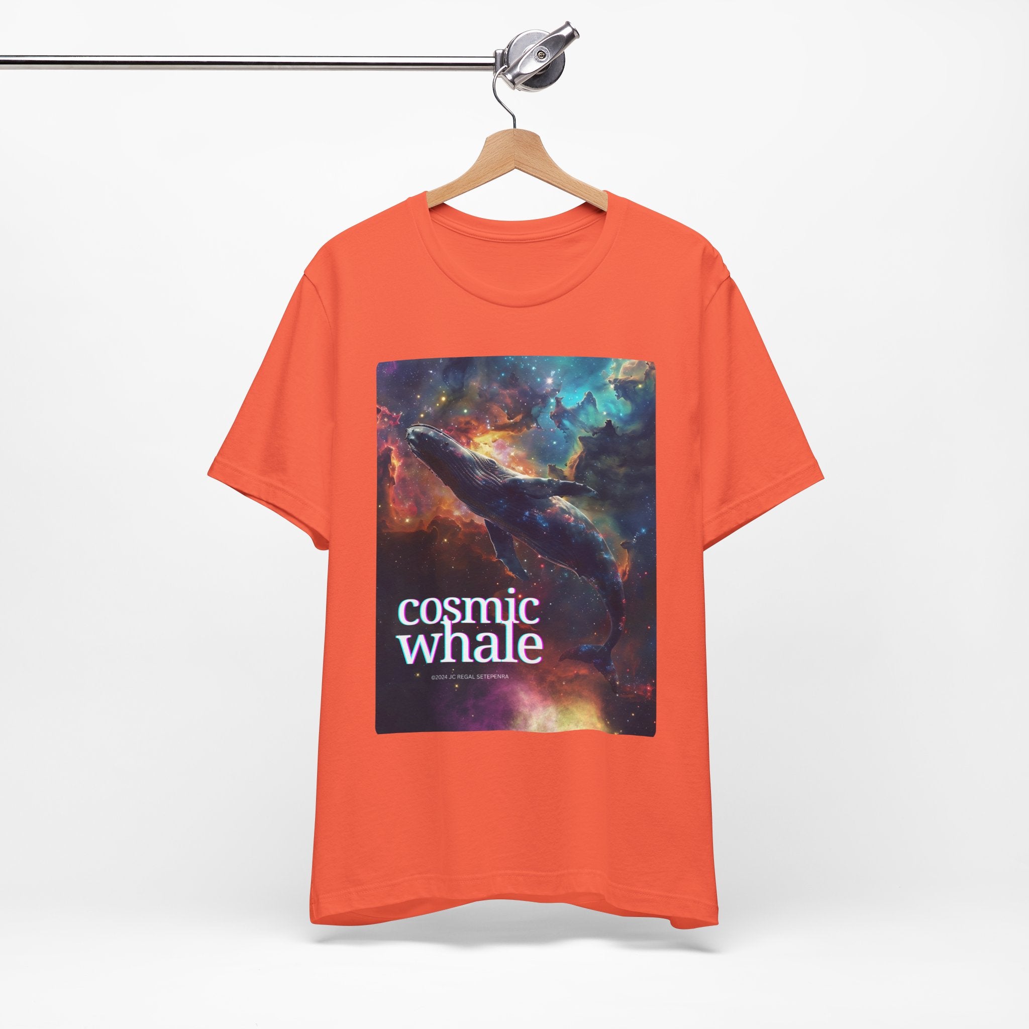 Cosmic Whale Unisex Jersey Short Sleeve Tee