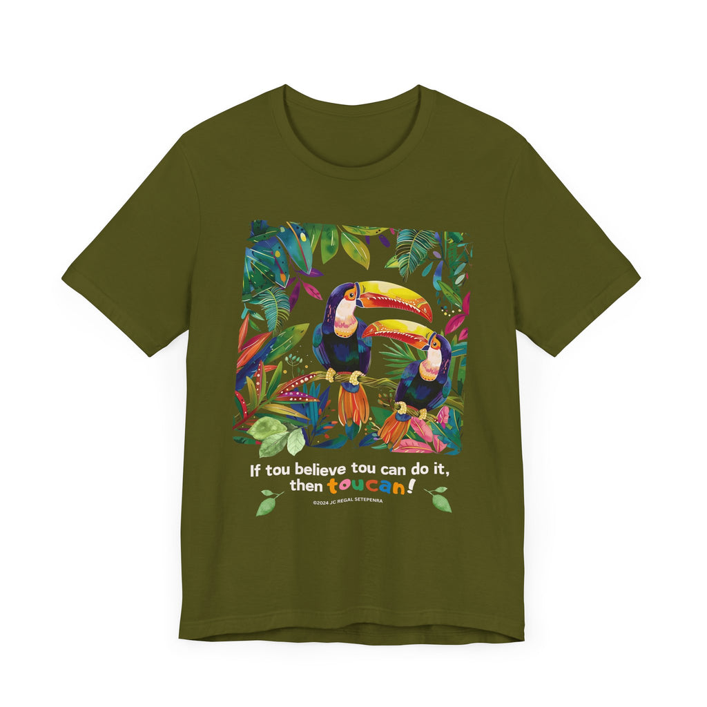 TouCan Do It Unisex Jersey Short Sleeve Tee SETEPENRA T-Shirt.