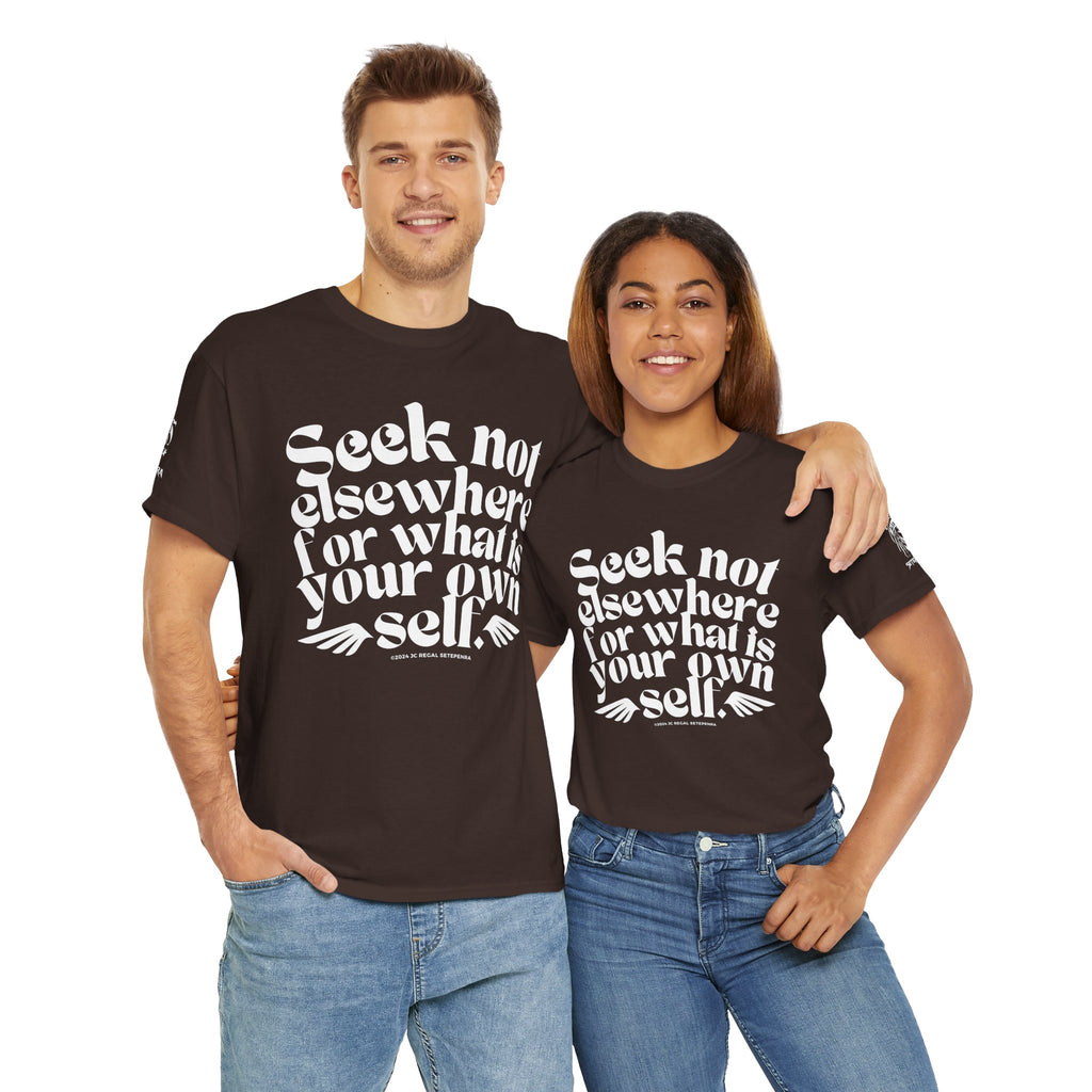 Seek Not Elsewhere Unisex Heavy Cotton Tee