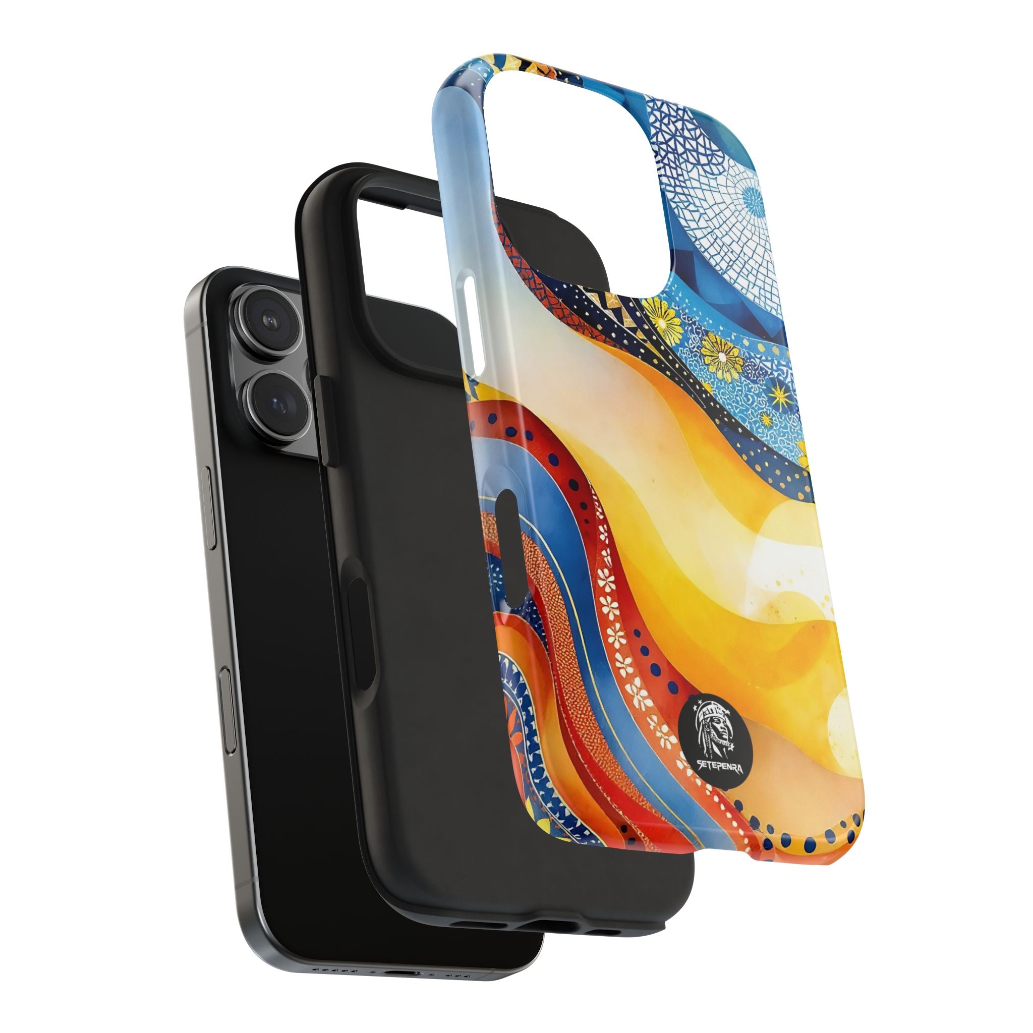 Afrikana Kolor Tough Phone Case (For iPhone, Galaxy & More)