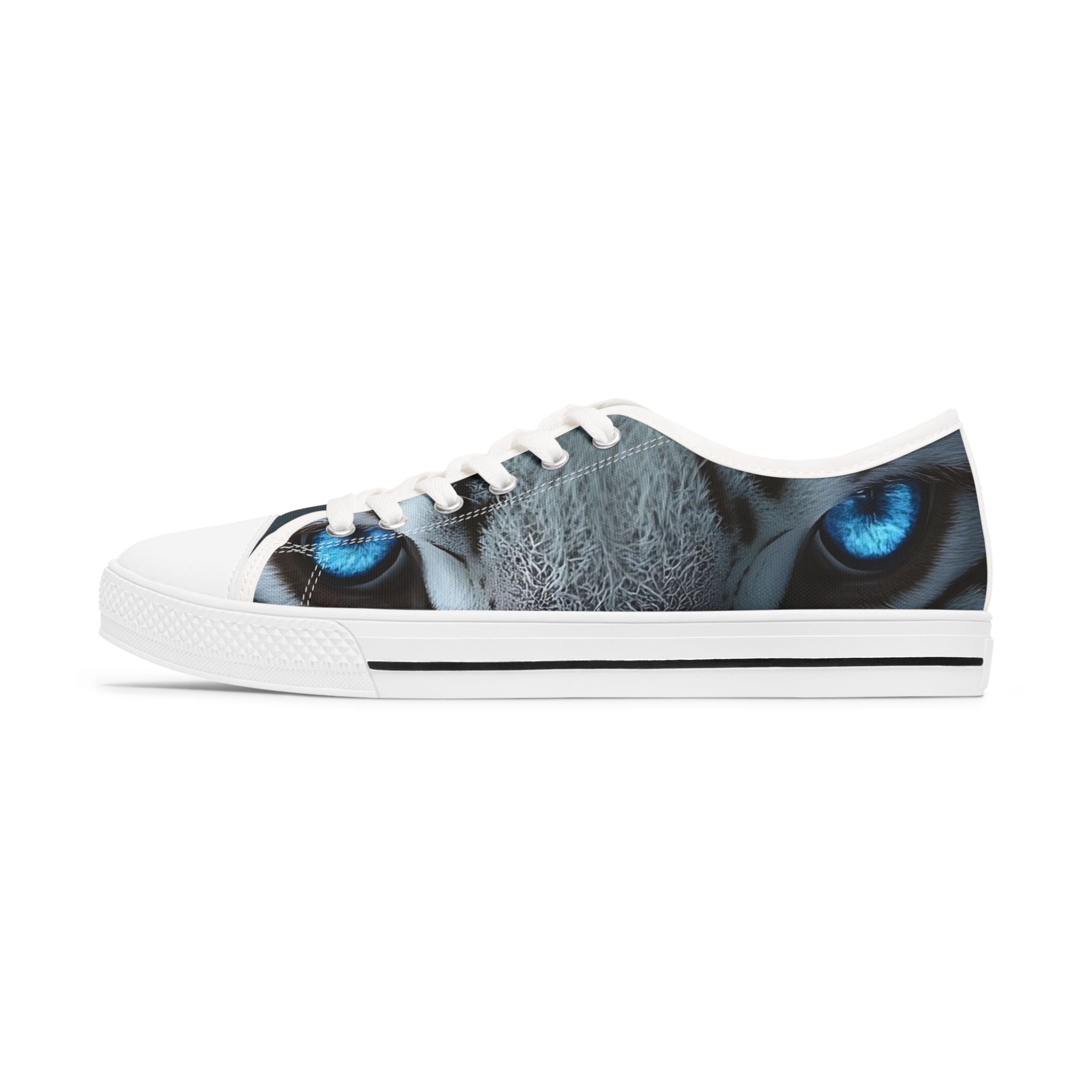 Primal Power Women's Low Top Sneakers - White Tiger (2nd Edition) SETEPENRA Shoes.