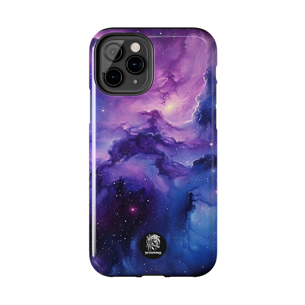 Purple Cosmos Tough Phone Case (For iPhone, Galaxy & More)