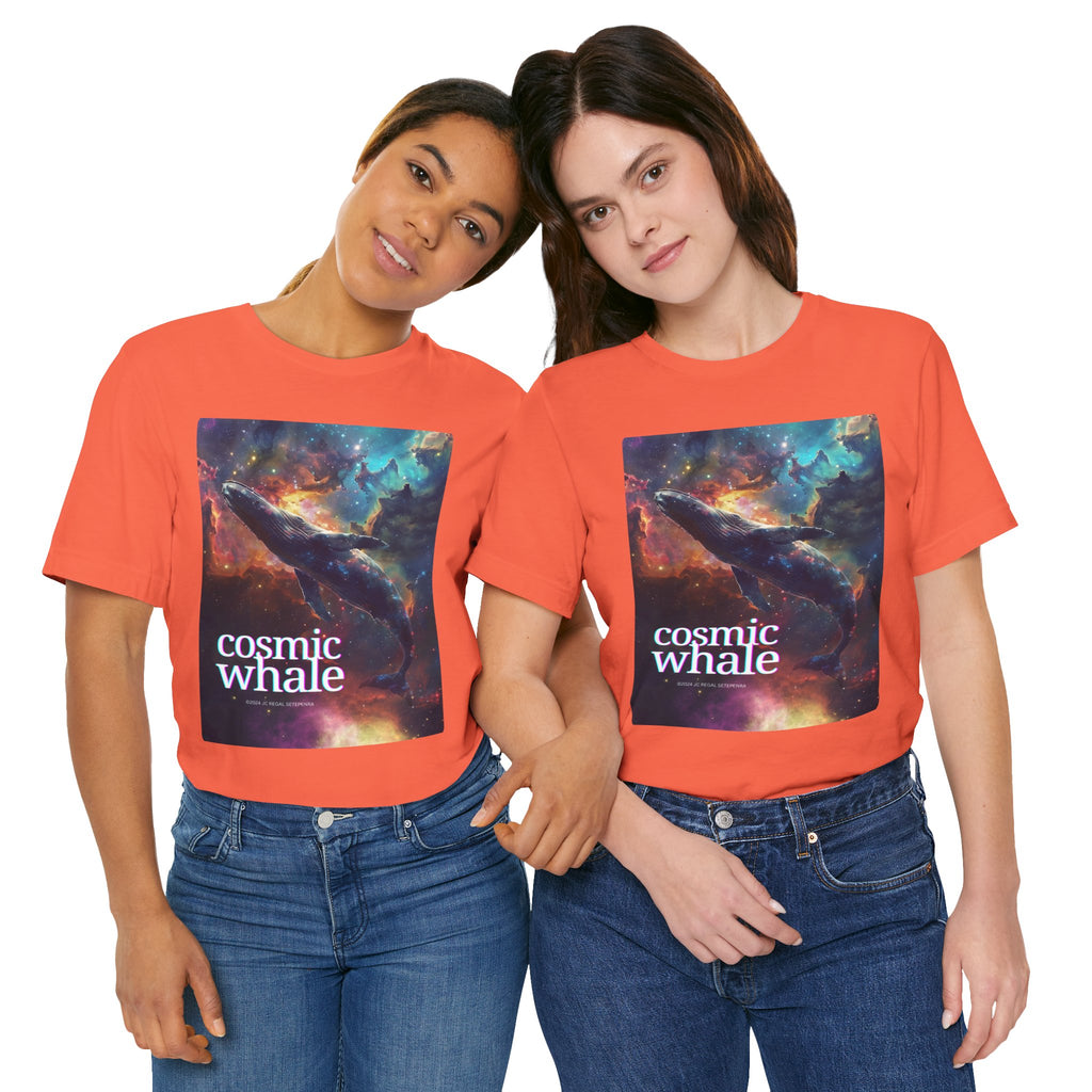 Cosmic Whale Unisex Jersey Short Sleeve Tee