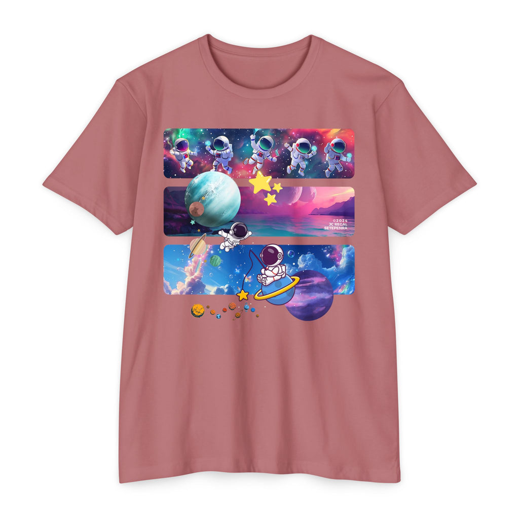 Astro Cosmo Unisex CVC Jersey T-shirt SETEPENRA T-Shirt.