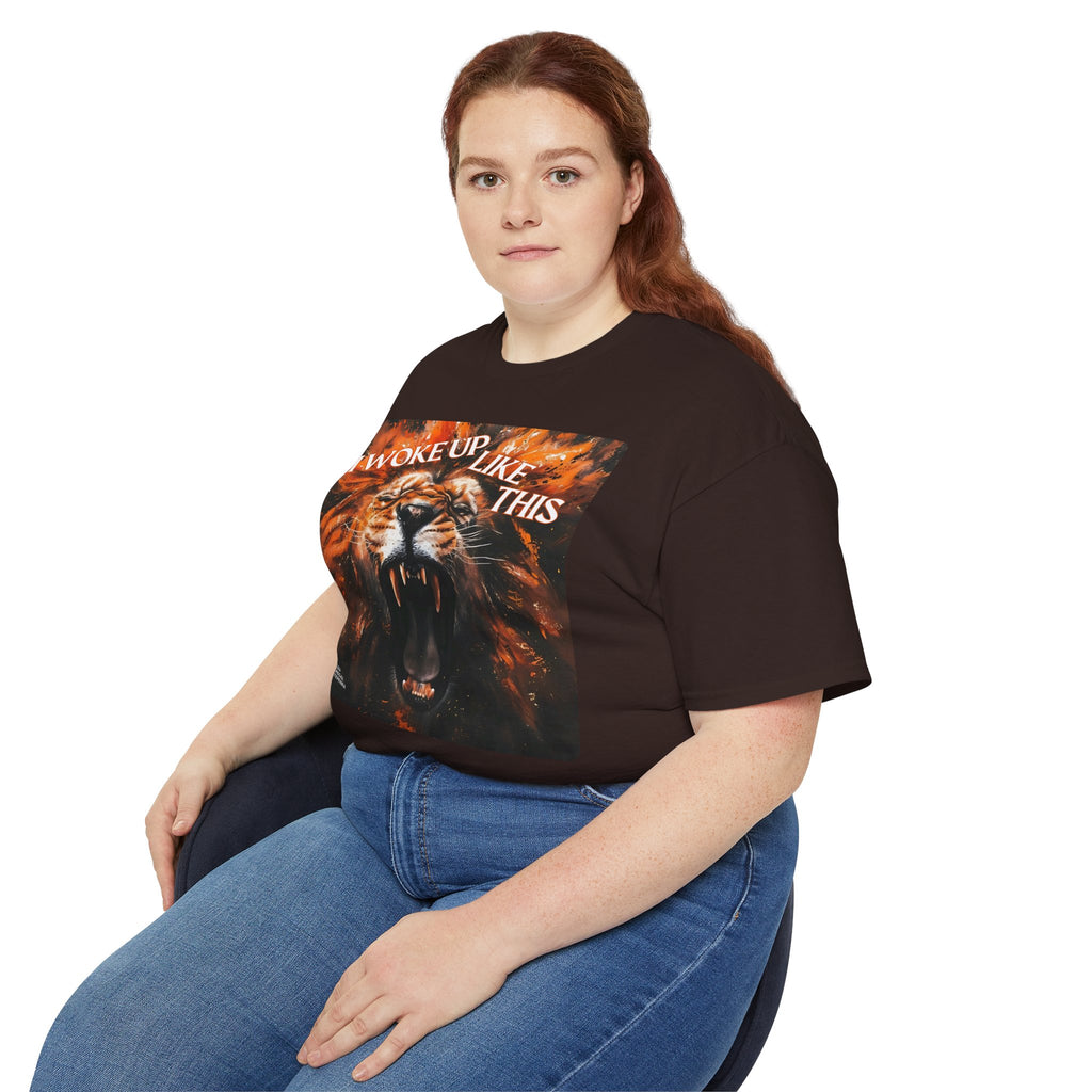 I Woke Up Like This (Roaring Edition 2) Unisex Ultra Cotton Tee