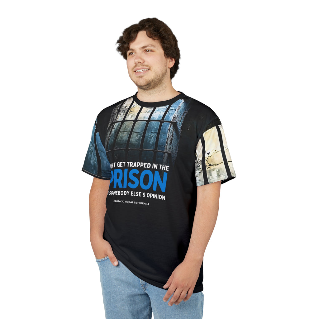 Prison Trap Unisex Cut & Sew Tee SETEPENRA All Over Prints.