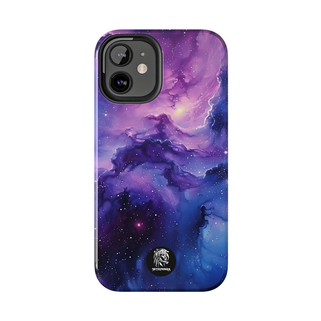 Purple Cosmos Tough Phone Case (For iPhone, Galaxy & More)
